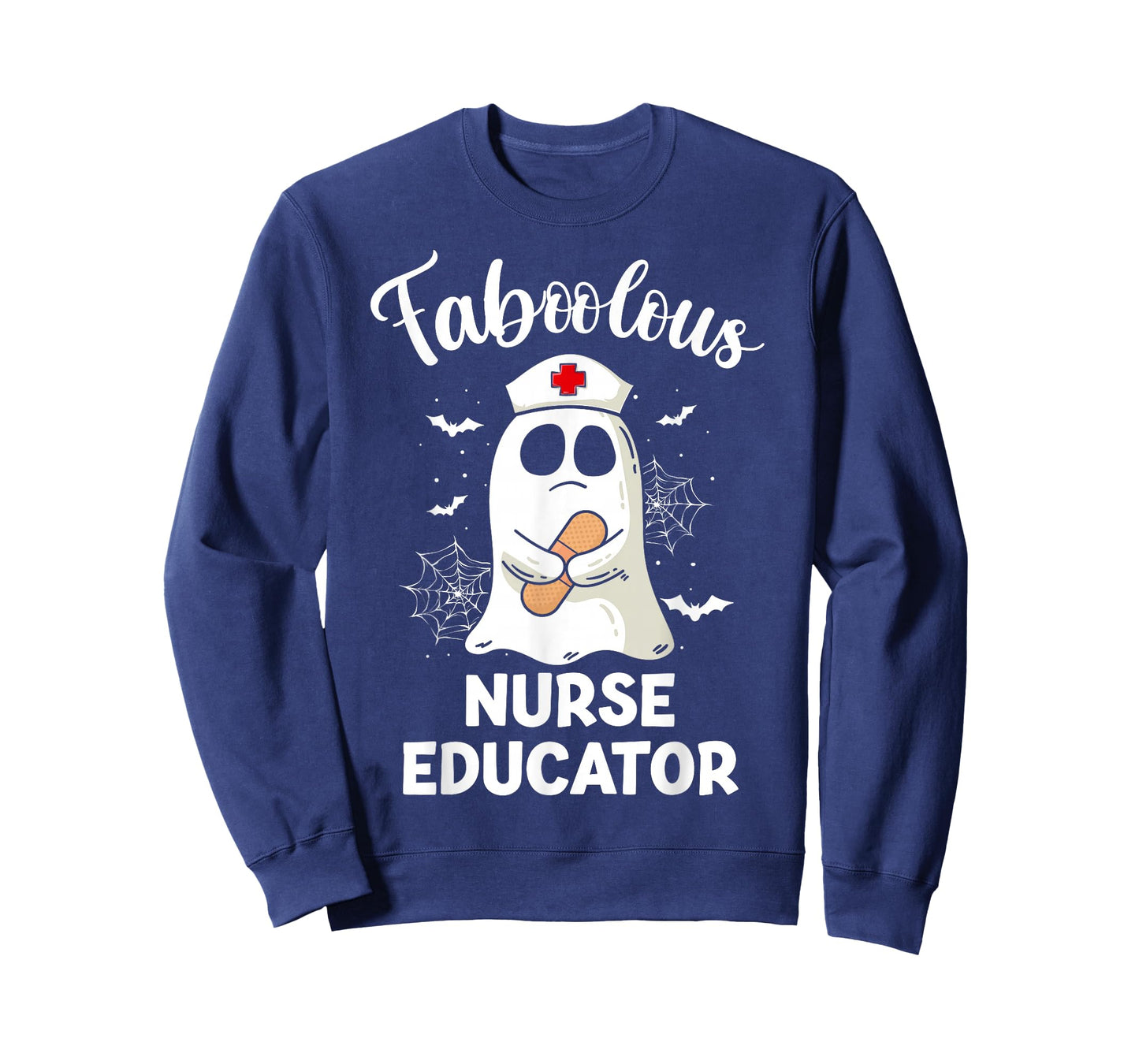 Halloween Faboolous Nurse Educator Shirts, Boo Ghost Nursing T-Shirt