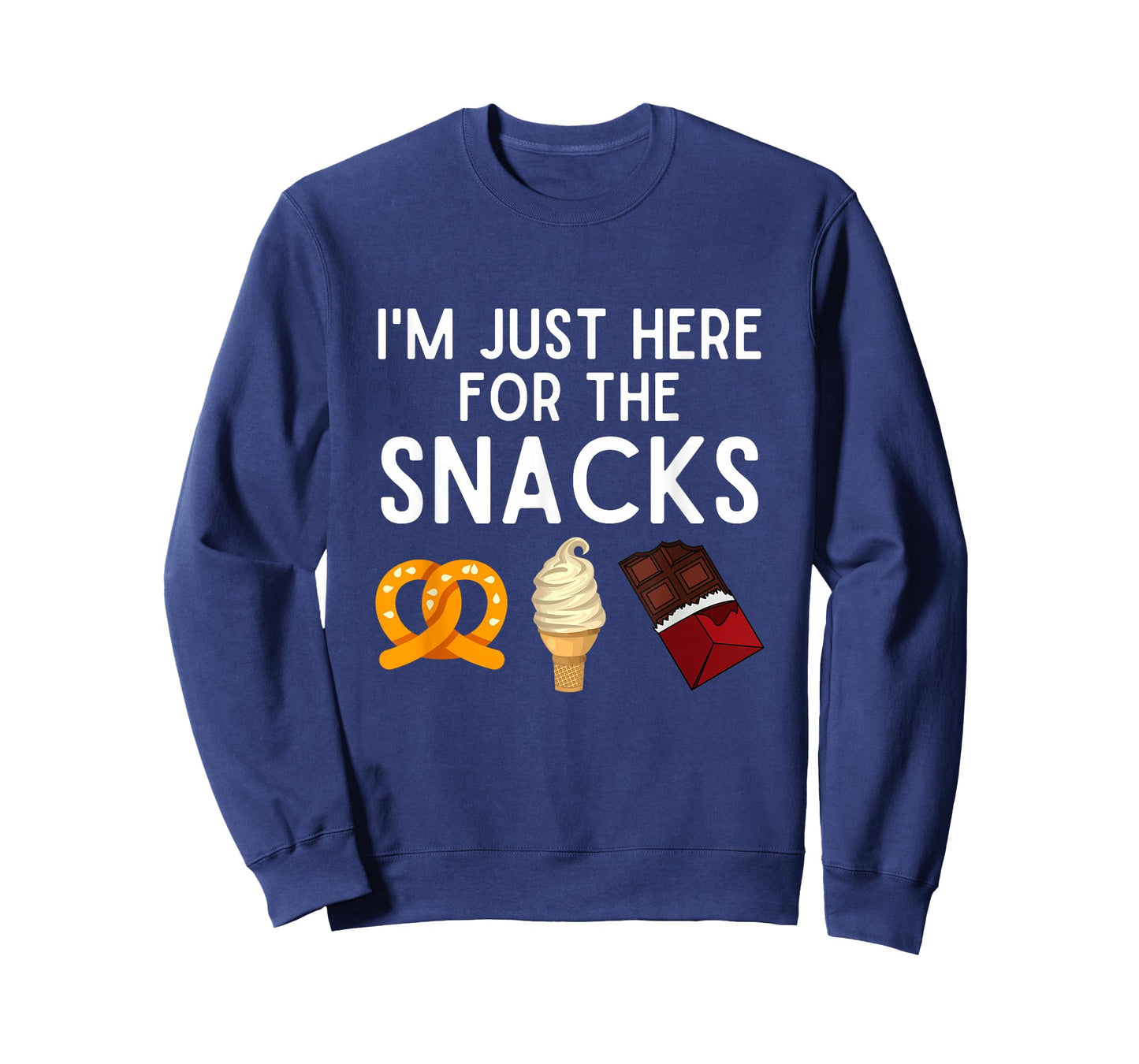 I'm Just Here For The Snacks Funny Snack Lover Gift T-Shirt