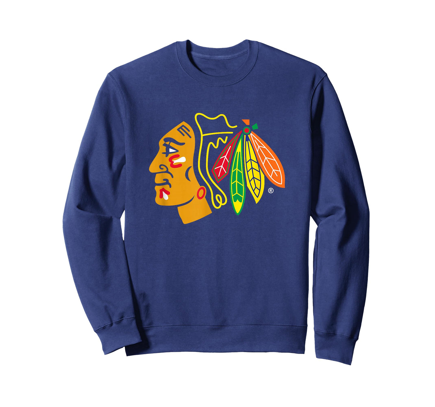 Chicago Blackhawks Icon Black Officially Licensed T-Shirt
