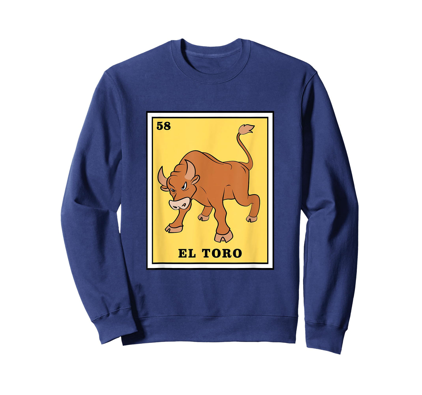 Funny Game El Toro Mexican Lottery Card T-Shirt