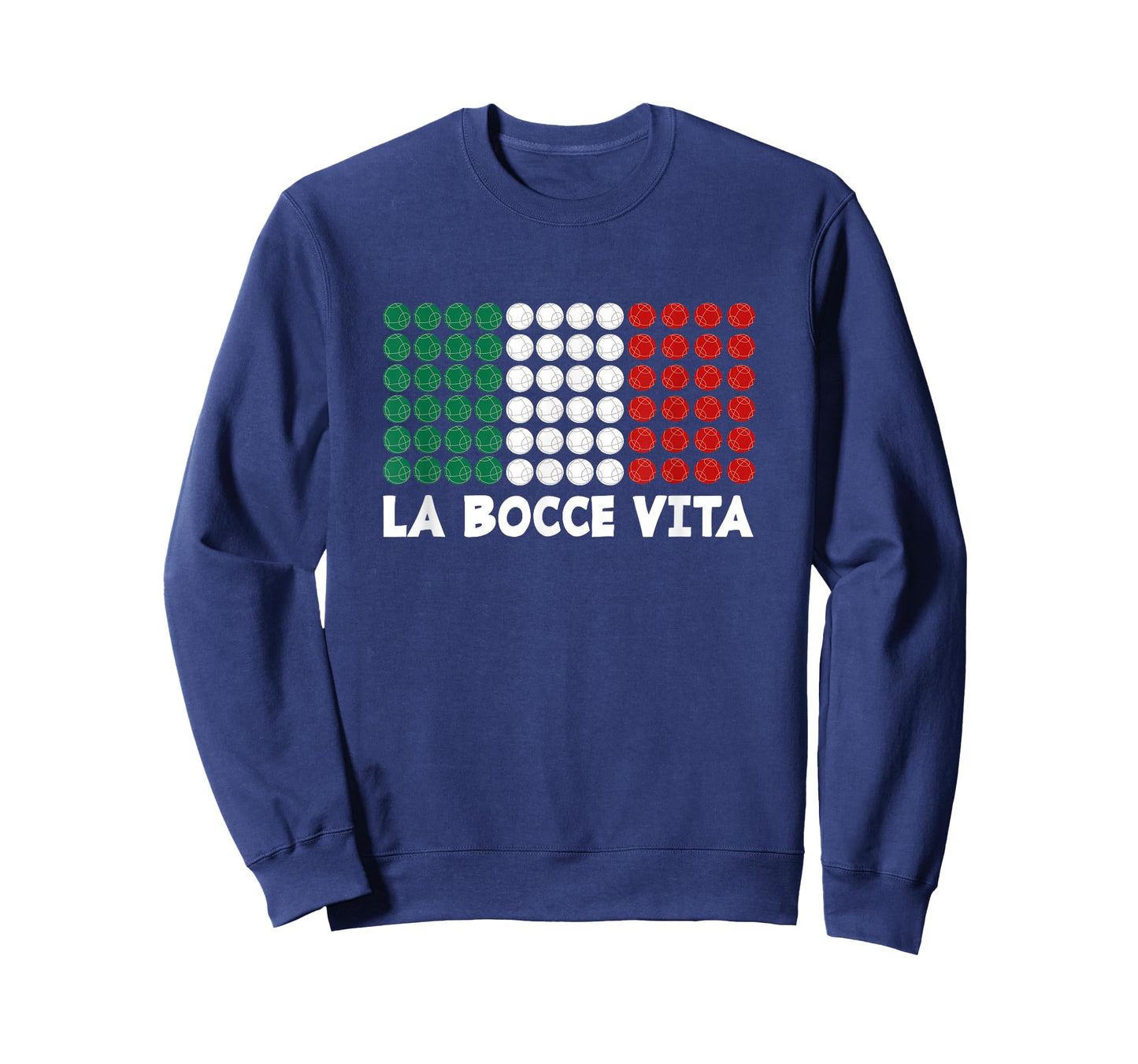 La Bocce Vita - Italian Flag Colors Italian Patriot Bocce T-Shirt