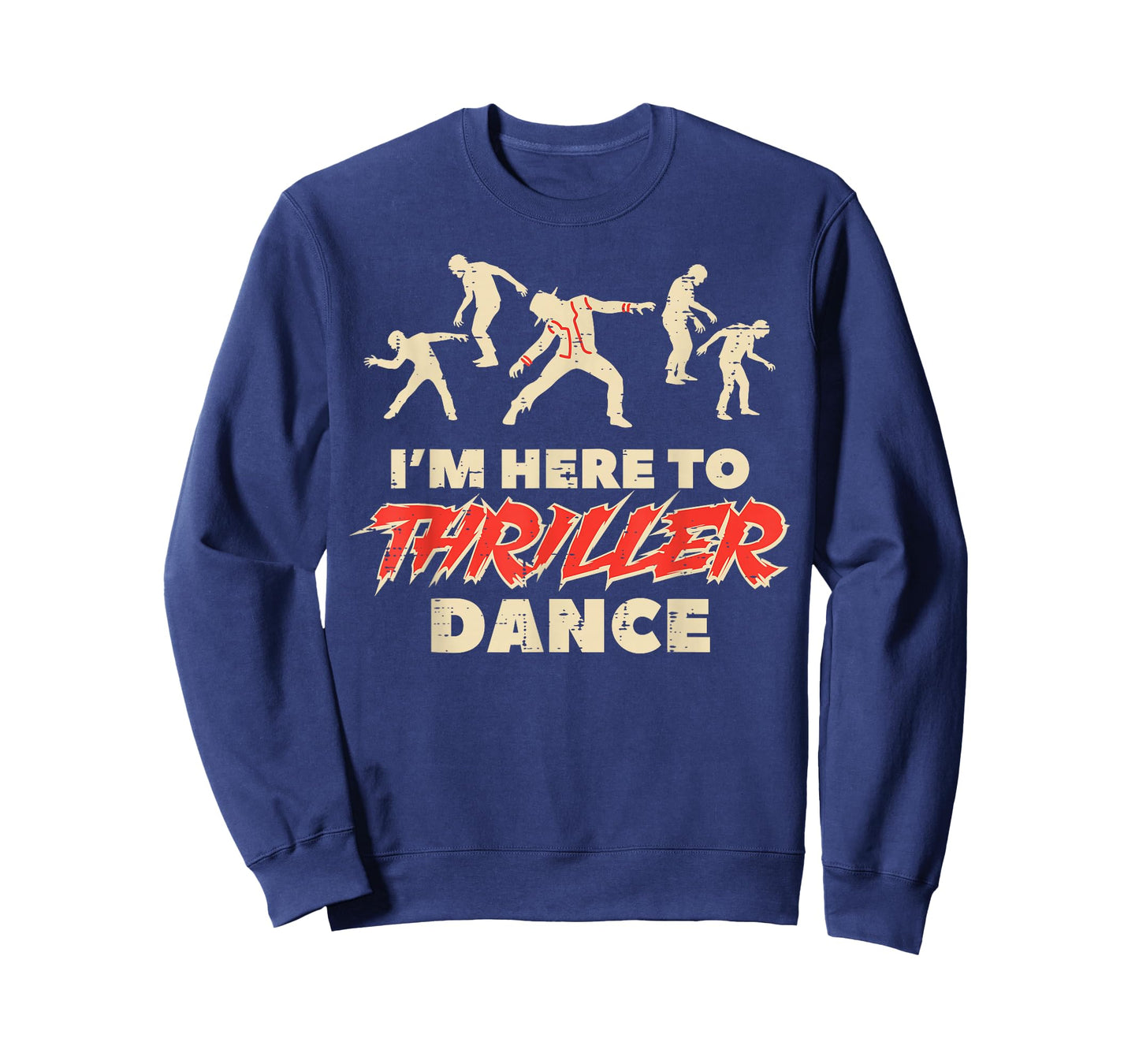 Halloween Here to Thriller Dance Cool Costume Men Women Kids T-Shirt