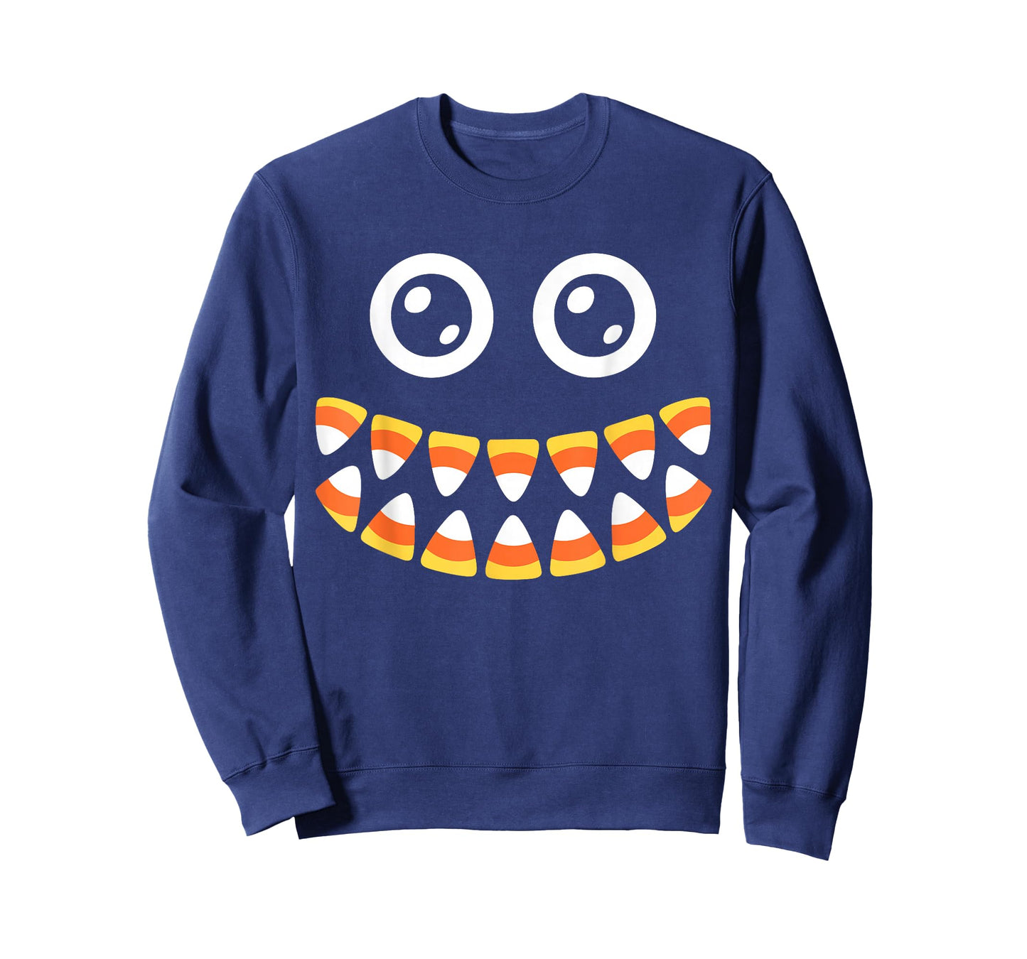 Candy Corn Face Shirt Adult Men Women Kids Halloween Costume T-Shirt