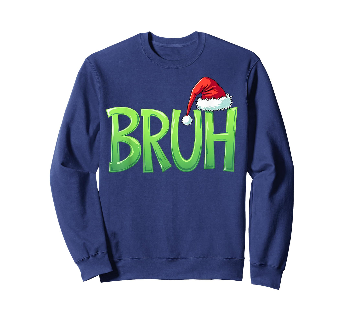 Bruh Christmas Kids Teens Boys Funny Christmas humor Meme T-Shirt