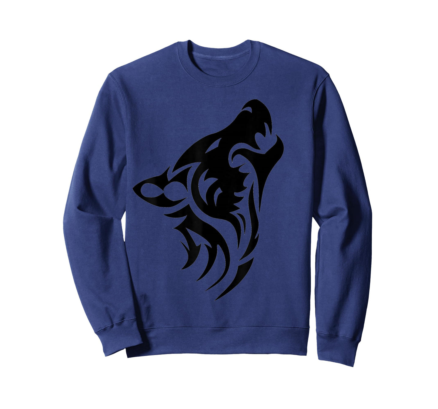 Wild Wolf Pack Team - Retro Vintage Wildlife Lone Black Wolf T-Shirt