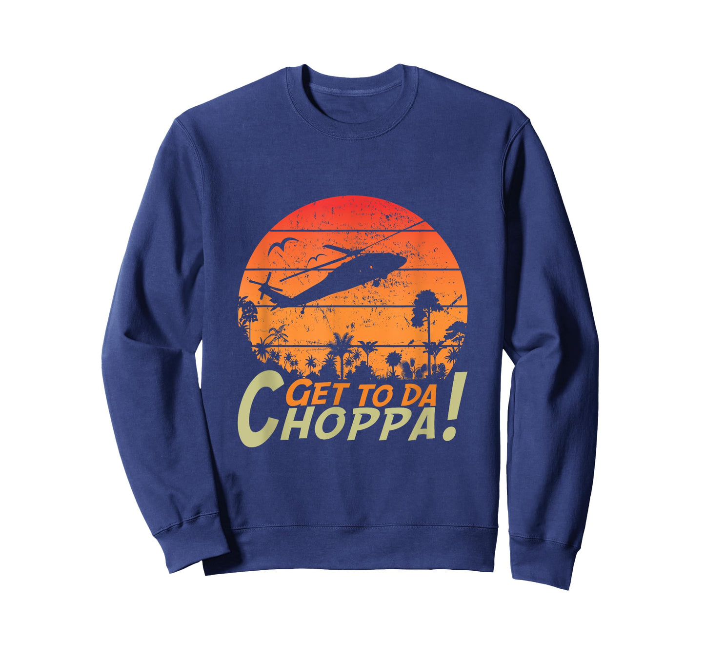 Get To The Chopper funny retro sci-fi movie quote T-Shirt