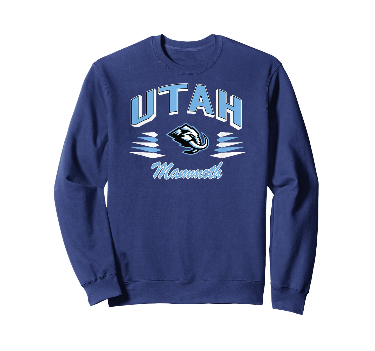 Utah Mammoth Retro Diamond Dark Heather Officially Licensed T-Shirt