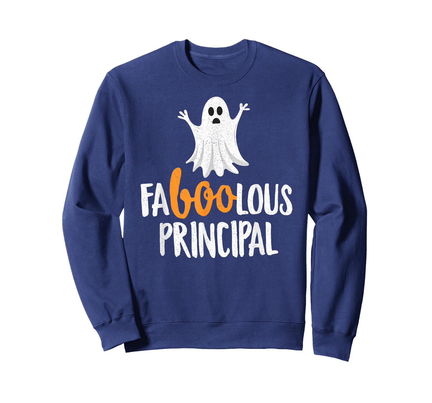 Faboolous (Fabulous) Principal Halloween T-Shirt Ghost