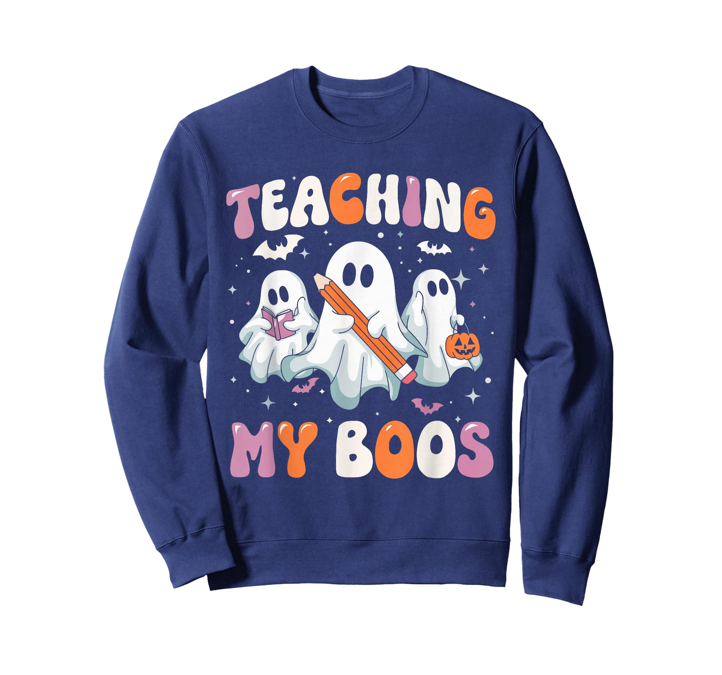 Teaching My Boos Teacher Cute Ghost Teacher Halloween T-Shirt