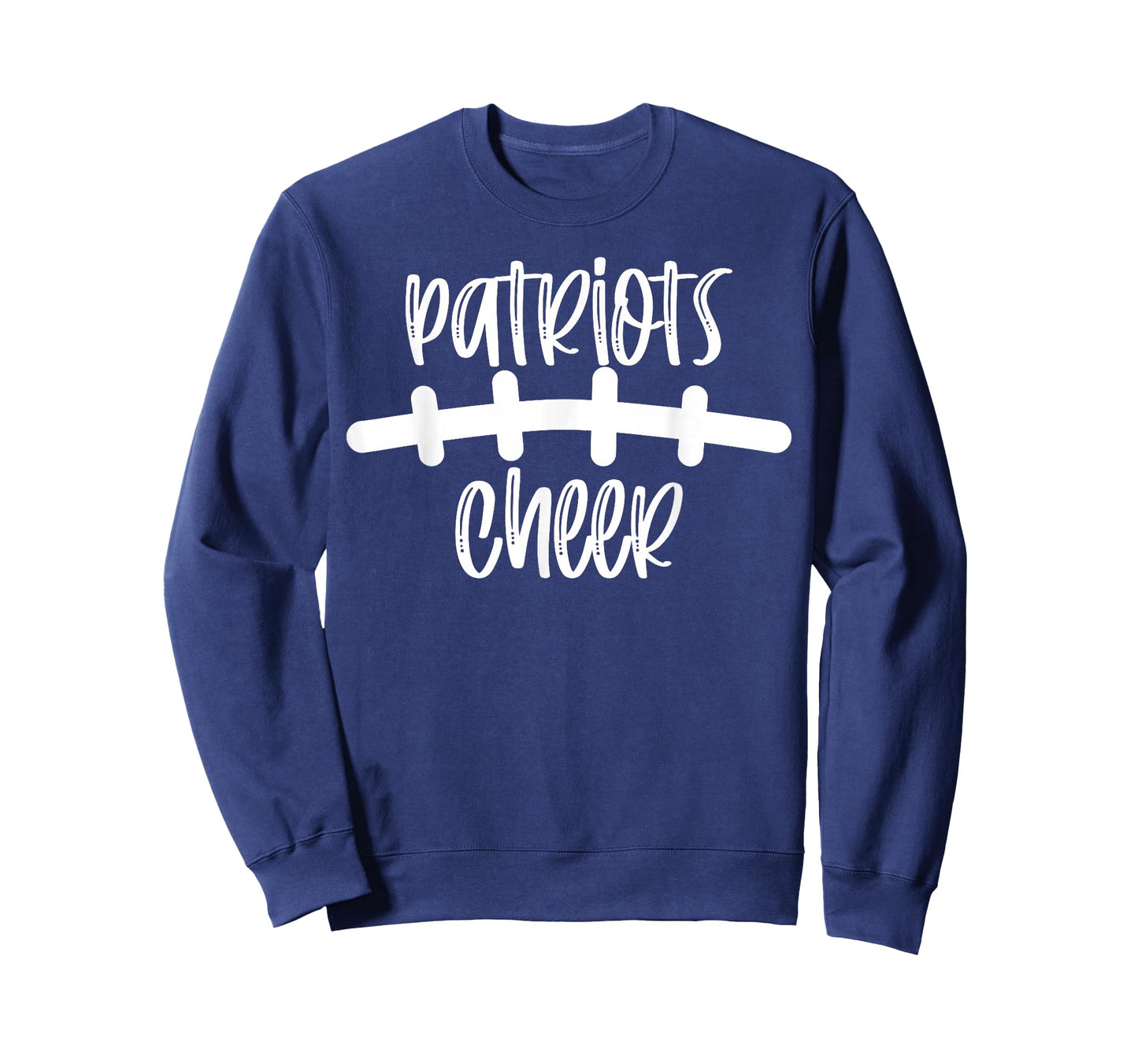 Patriots Cheer School Spirit Football Team Mascot Game Night T-Shirt