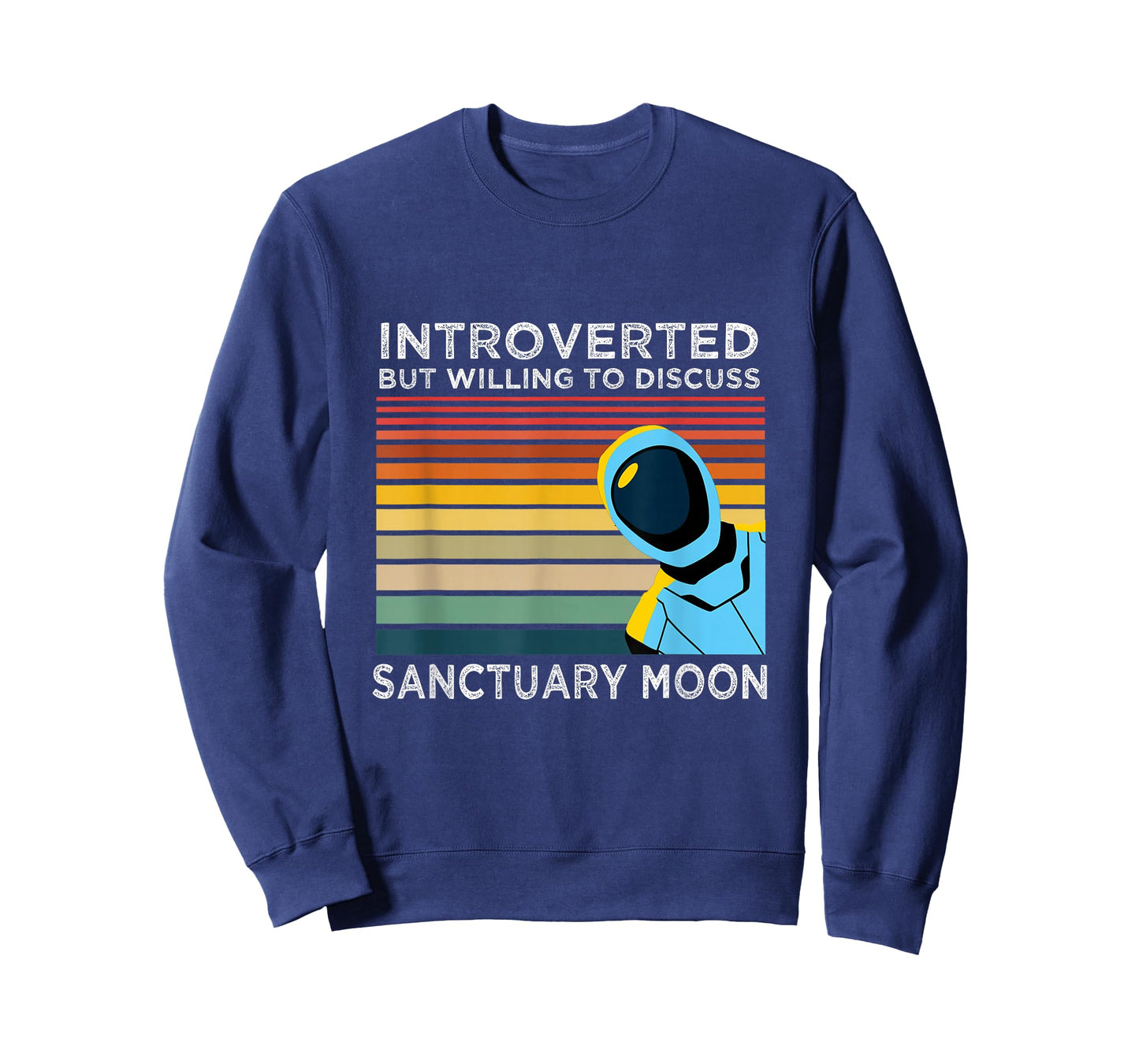 Introverted But Willing to Discuss Sanctuary Moon T-Shirt