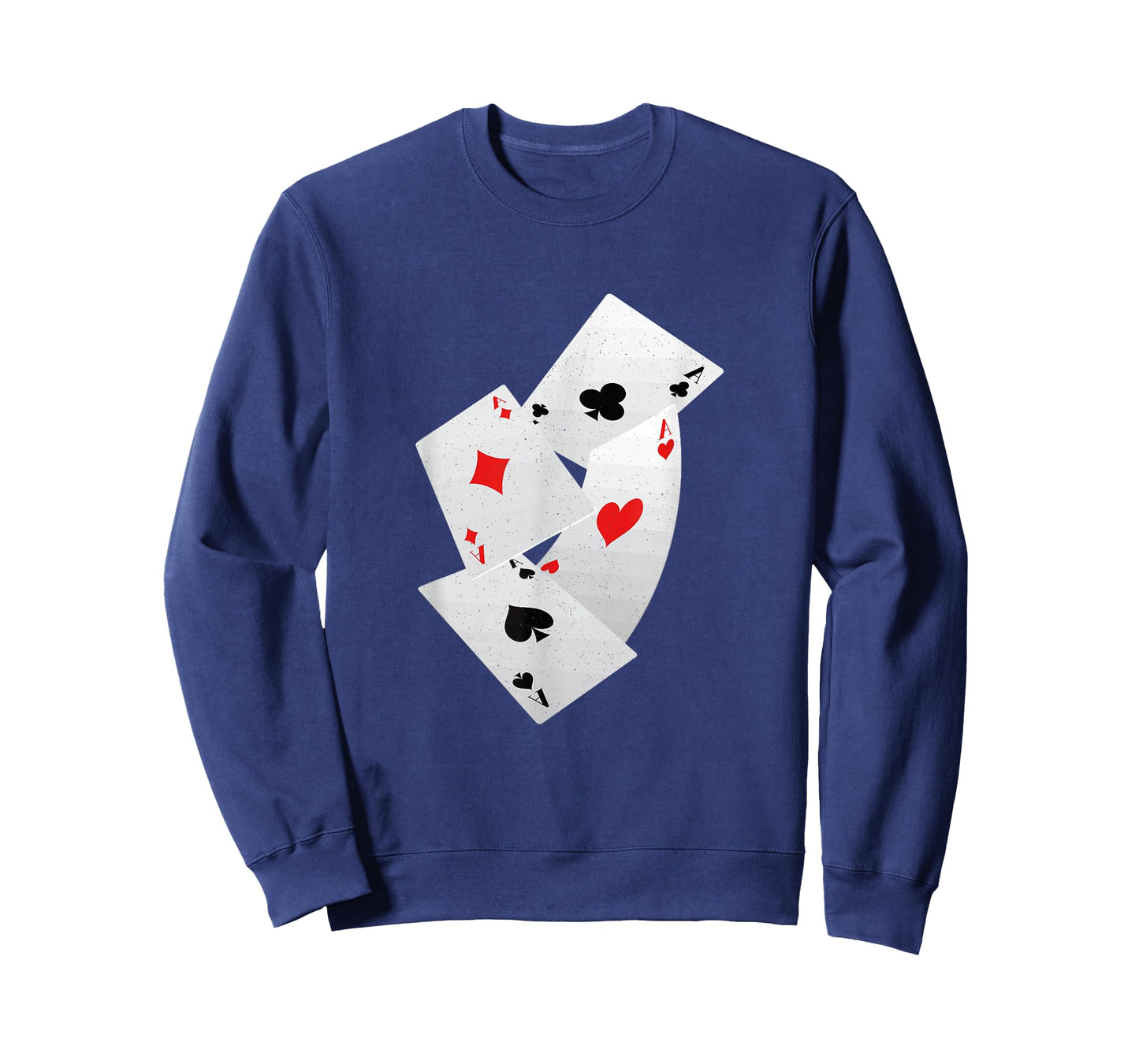 Four Aces Poker Game Pro Funny Lucky Players Gamblers Humor T-Shirt