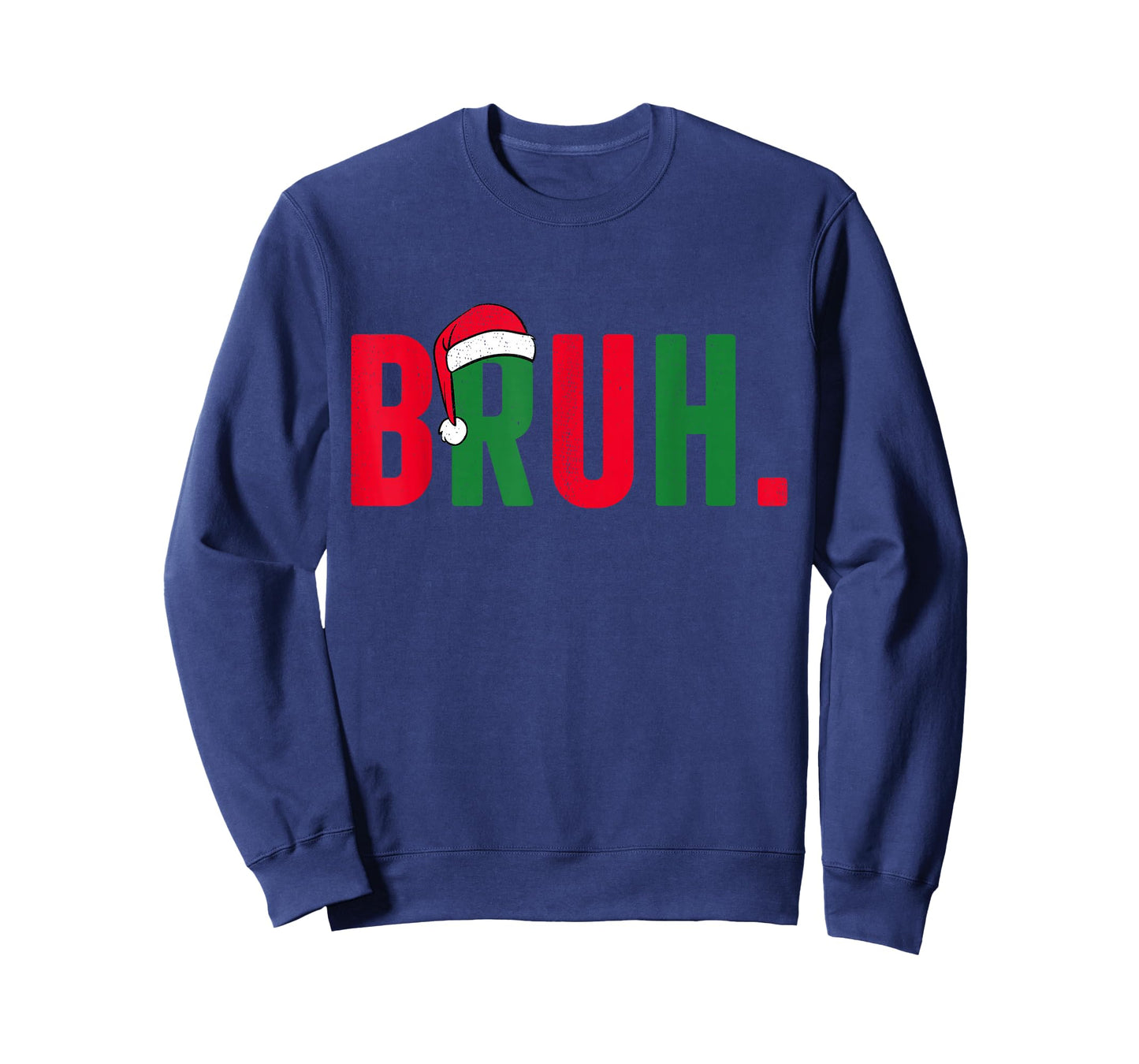 Bruh Christmas for Teen Boys Funny Meme Saying Bro Greeting T-Shirt