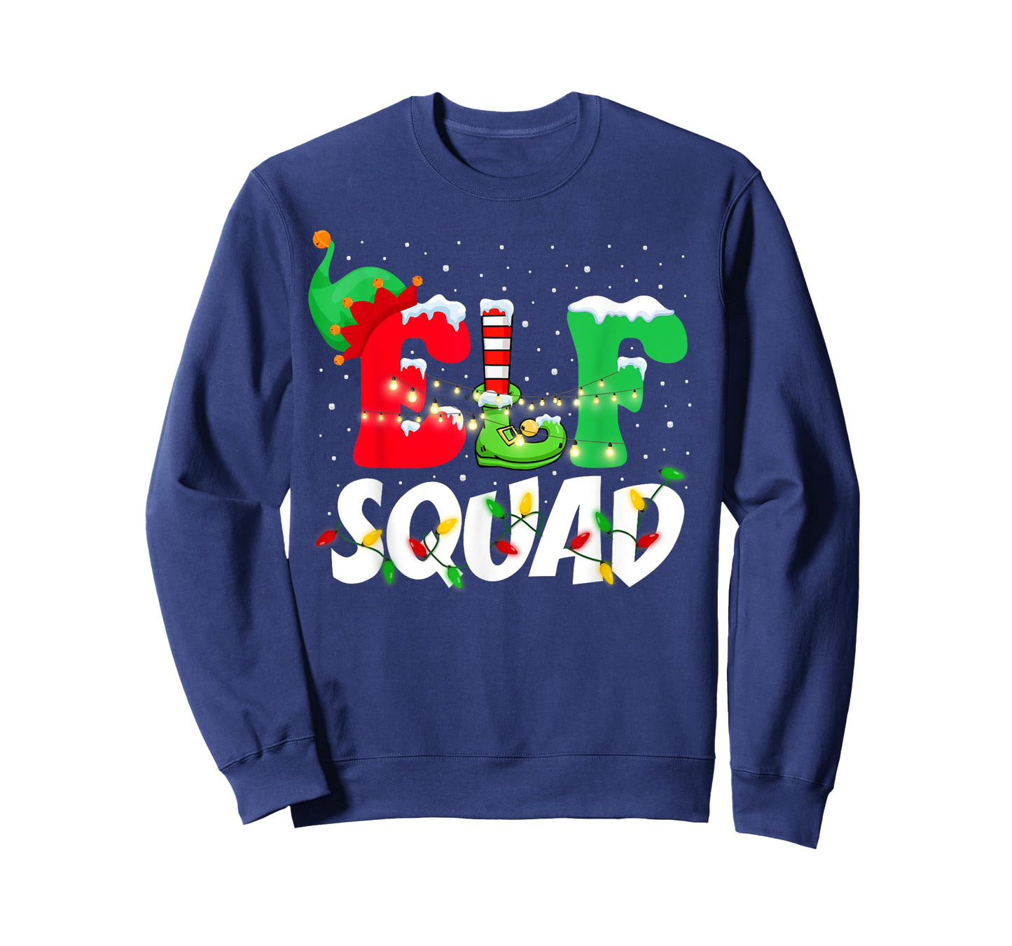 Elf Family Christmas Matching Pajamas XMas Shirt, Elf Squad T-Shirt
