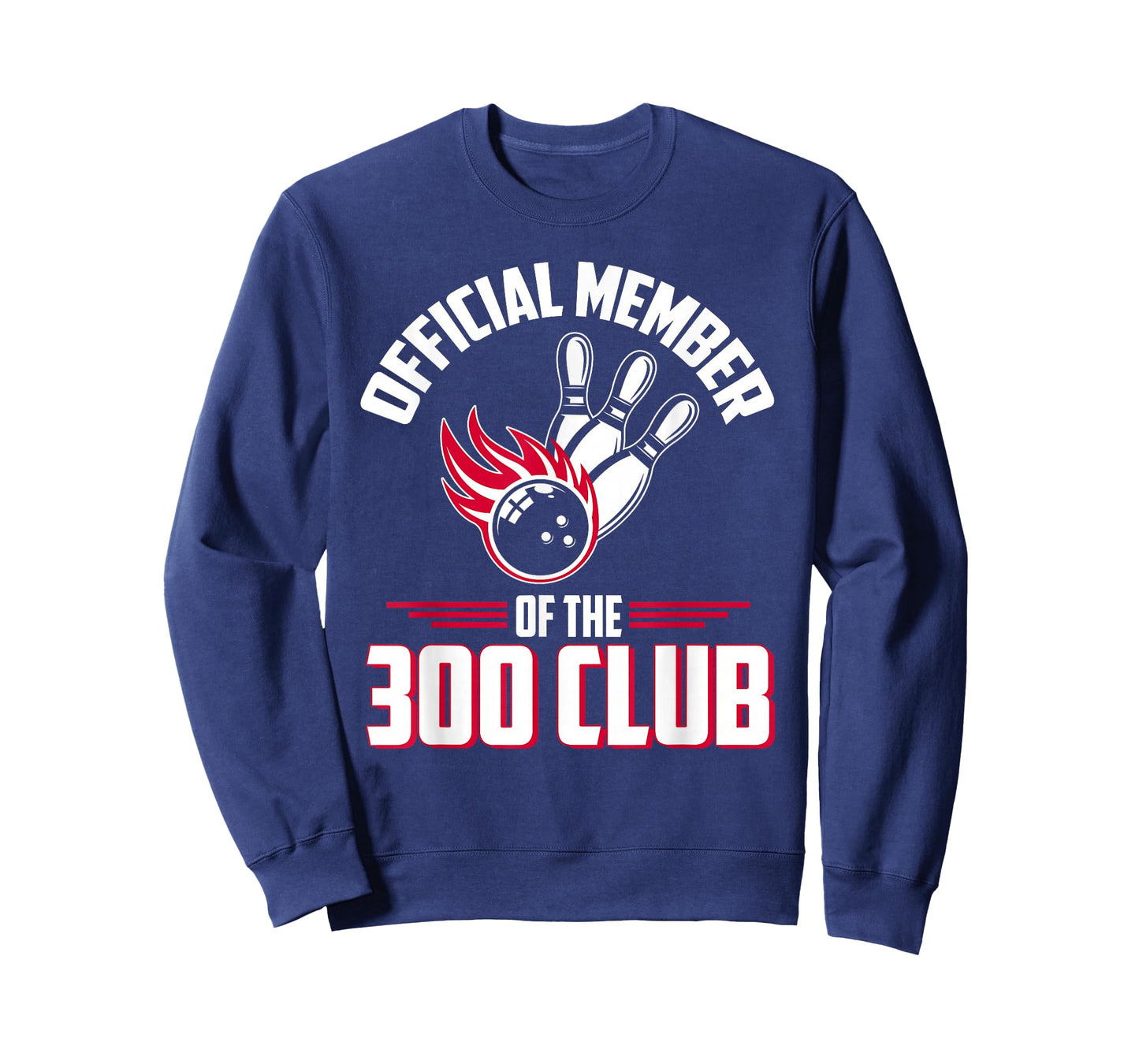 Bowling 300 Shirt 300 Club Member Funny Bowler Gift T-Shirt