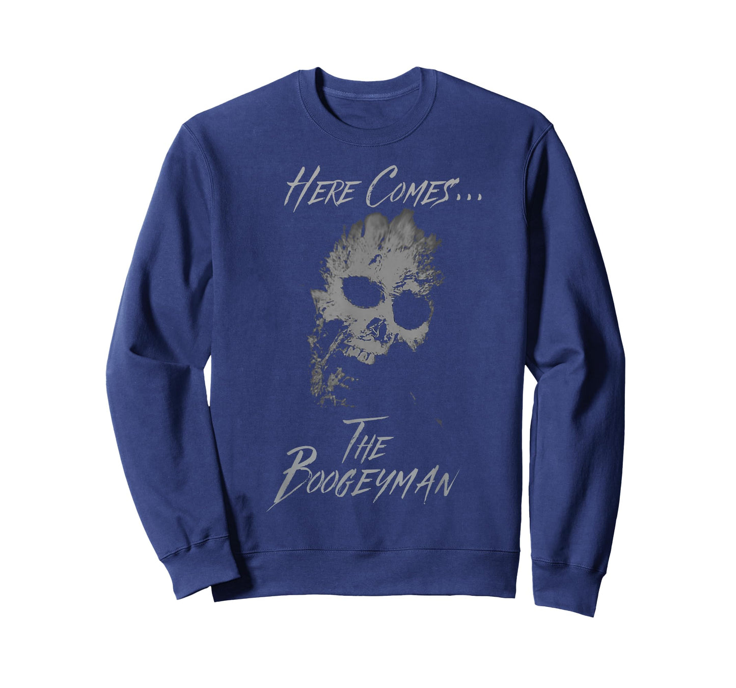 Vintage Scary Halloween Ghost Skull Boogeyman Costume Tee T-Shirt