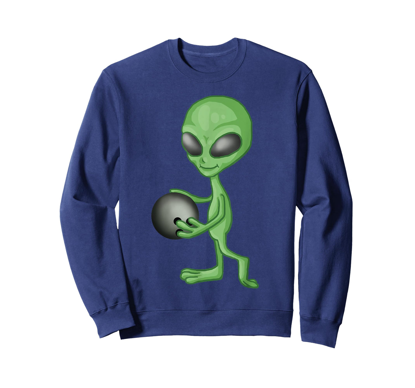 Alien Bowling Funny Bowler T-Shirt
