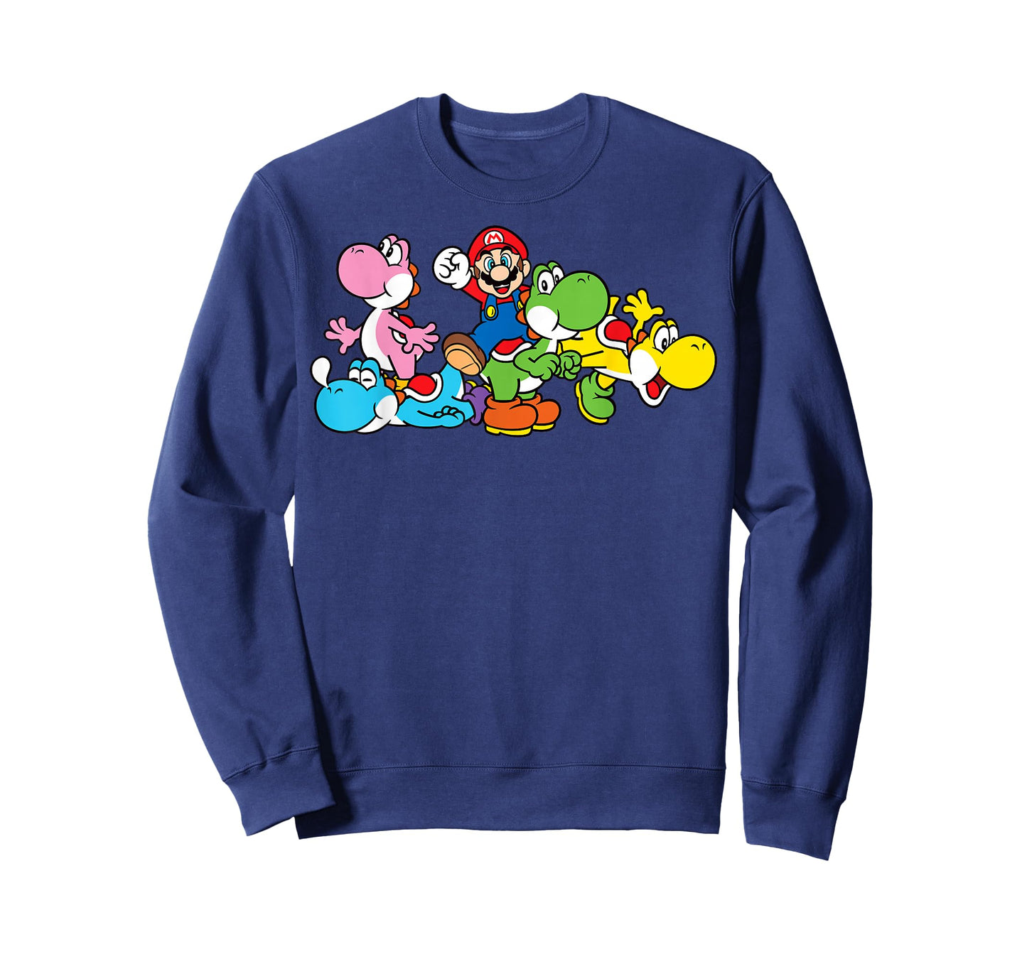 Super Mario Yoshi Ride Group Mashup T-Shirt