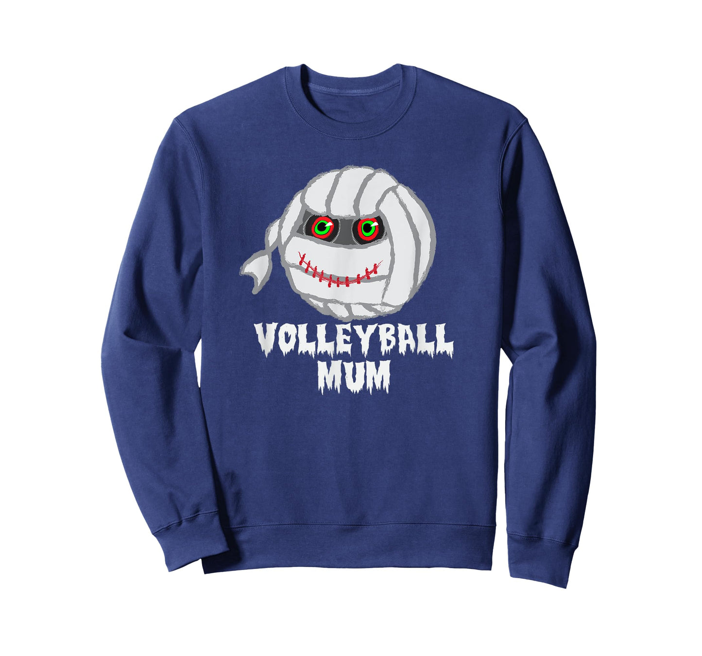 Volleyball Mom Funny Mummy Halloween T-shirt T-Shirt