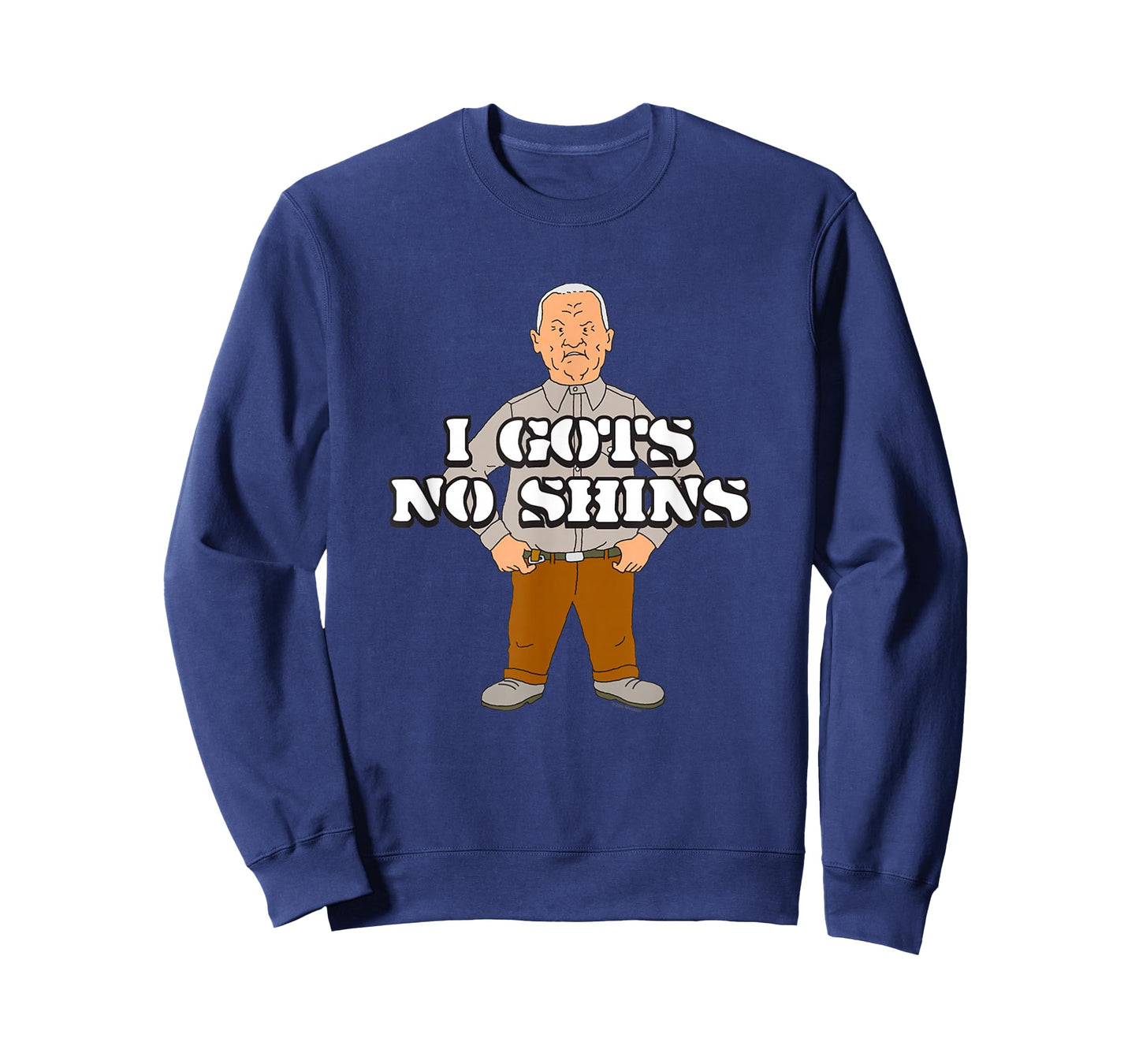 King of The Hill I GOTS No Shins Cotton Hill Cartoon T-Shirt