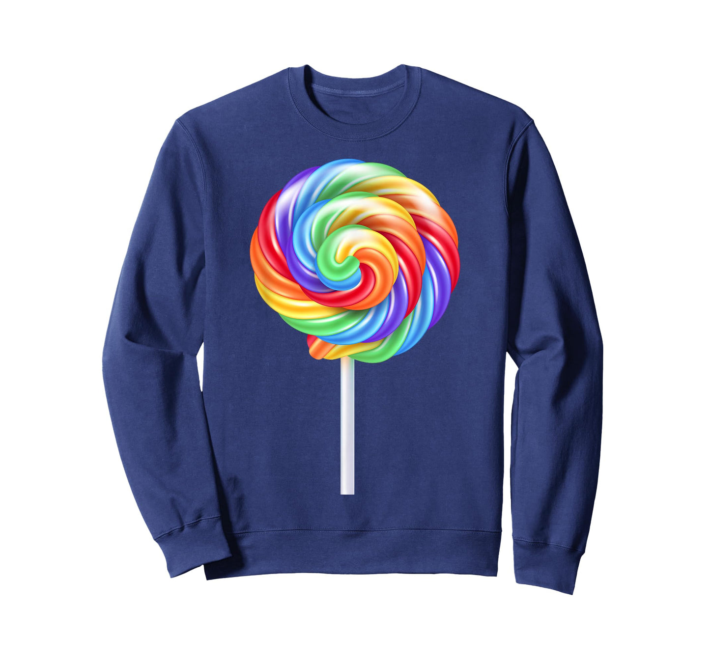 Lollipop Rainbow Sucker Candy Costume Halloween T-Shirt