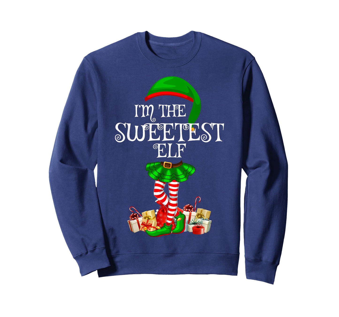 Matching Family Group I'm The Sweetest Elf Christmas T-Shirt