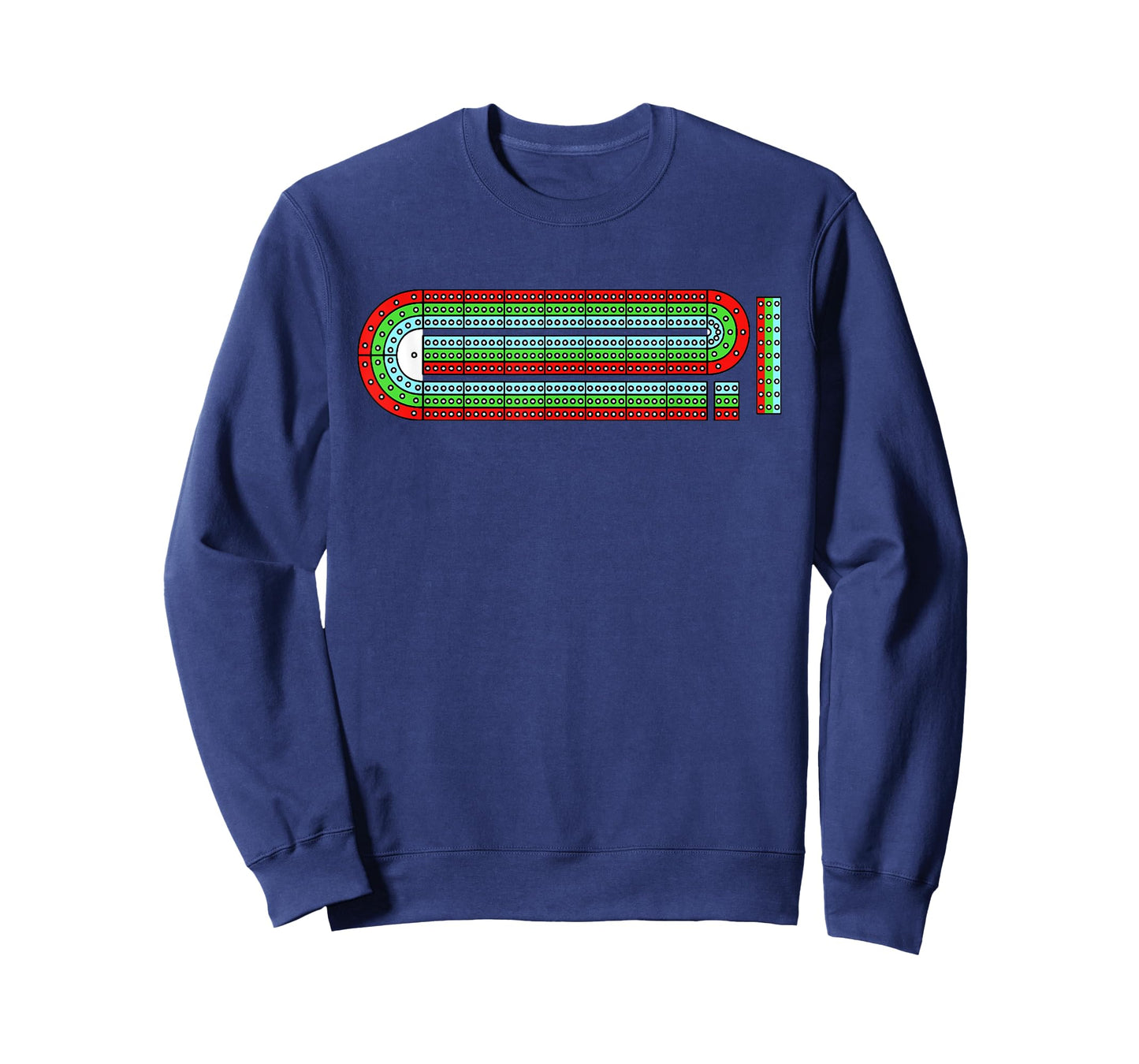 Cribbage Board Art For Men Women Card Game Cribbage Player T-Shirt