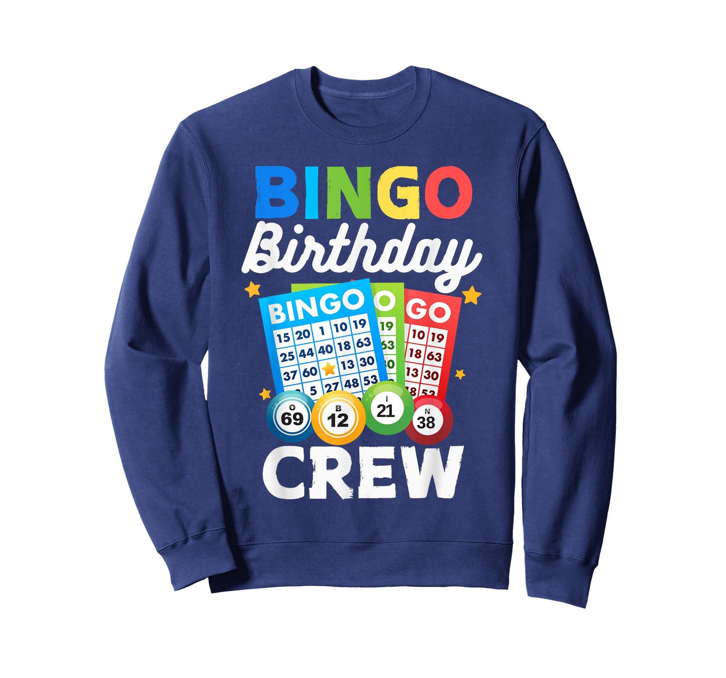 Bingo Birthday Crew Funny For Women Men Bingo Player T-Shirt
