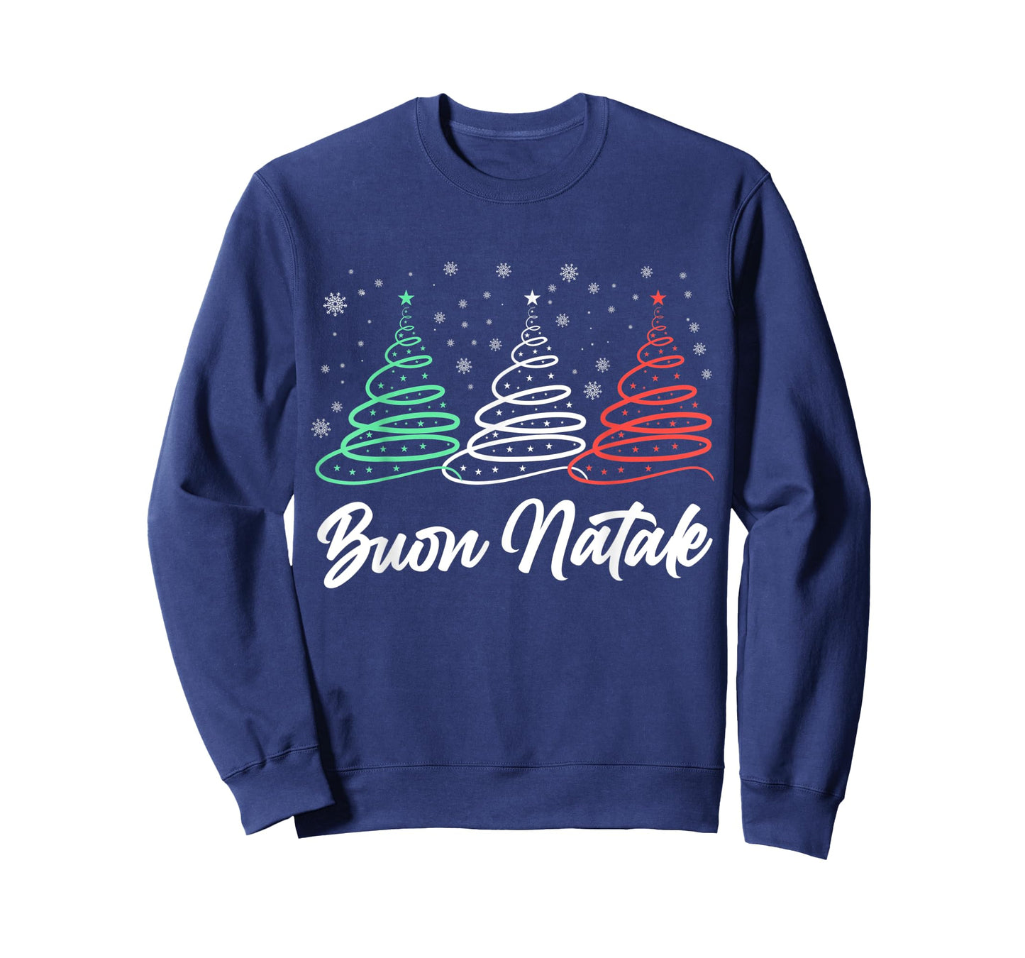 Funny Buon Natale Italy Pride Xmas Holiday Italian Christmas T-Shirt