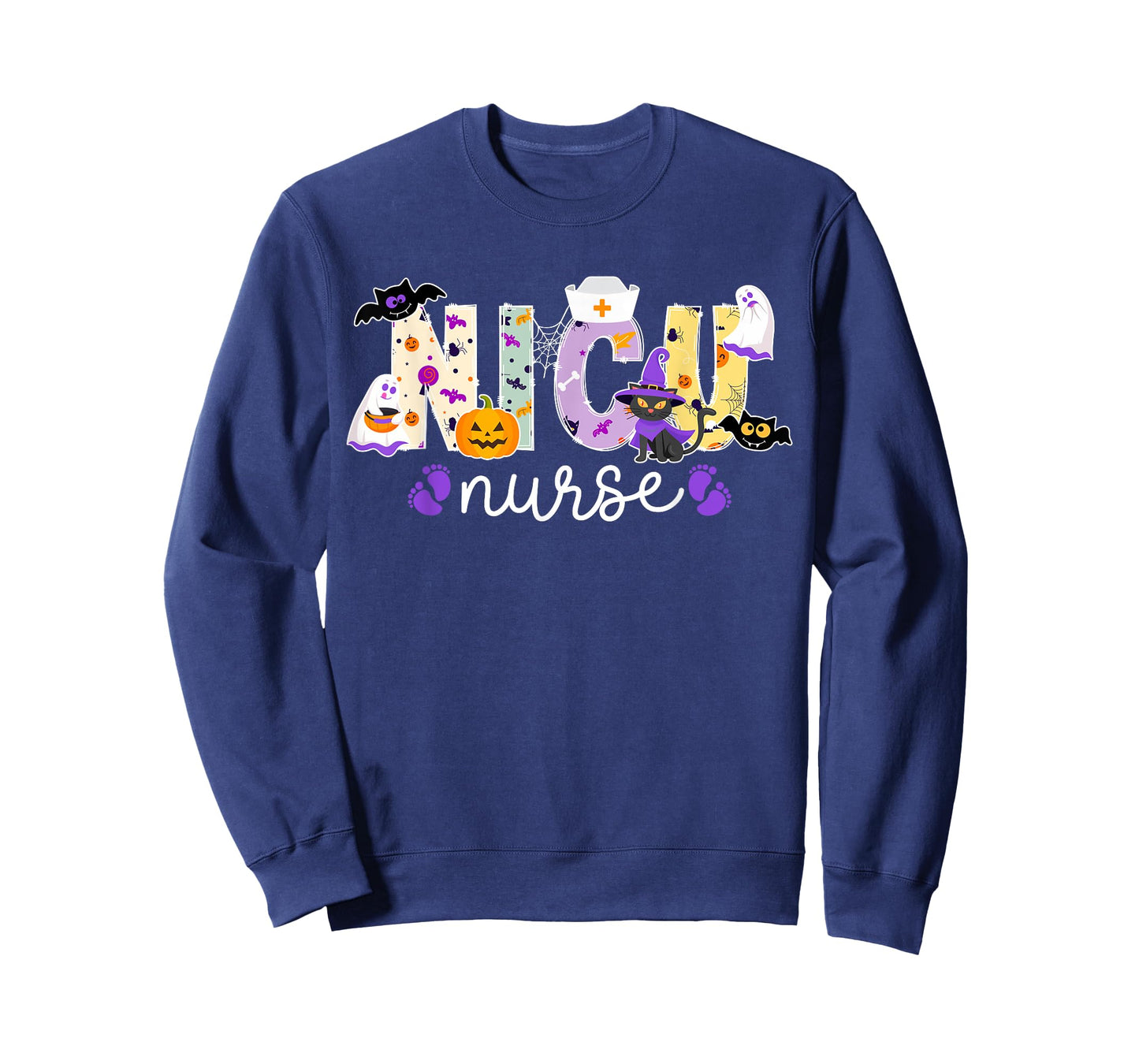 Spooky NICU Nurse Halloween Neonatal Intensive Care Unit T-Shirt