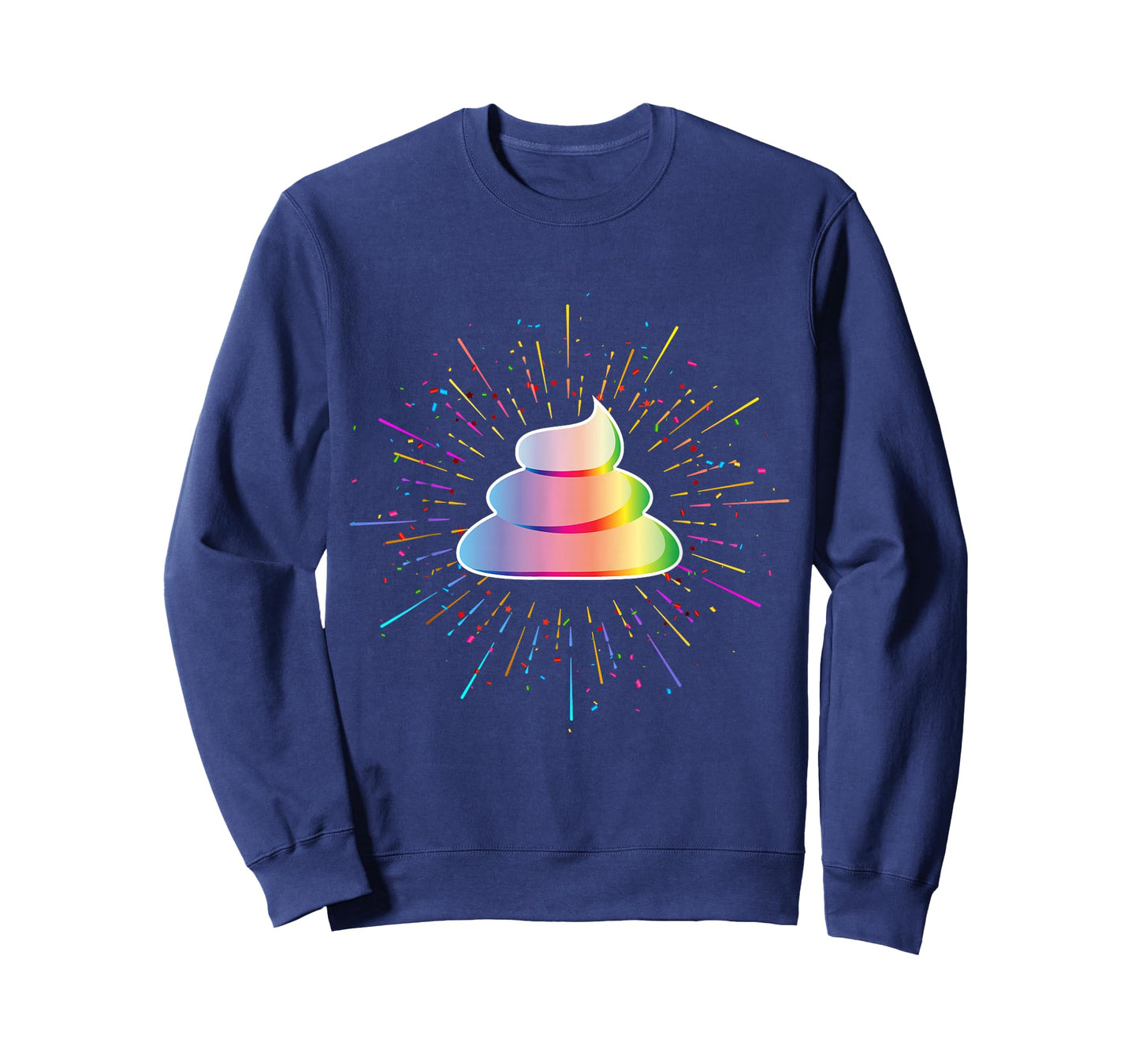 Rainbow Poop Emoticon Costume Halloween T-Shirt