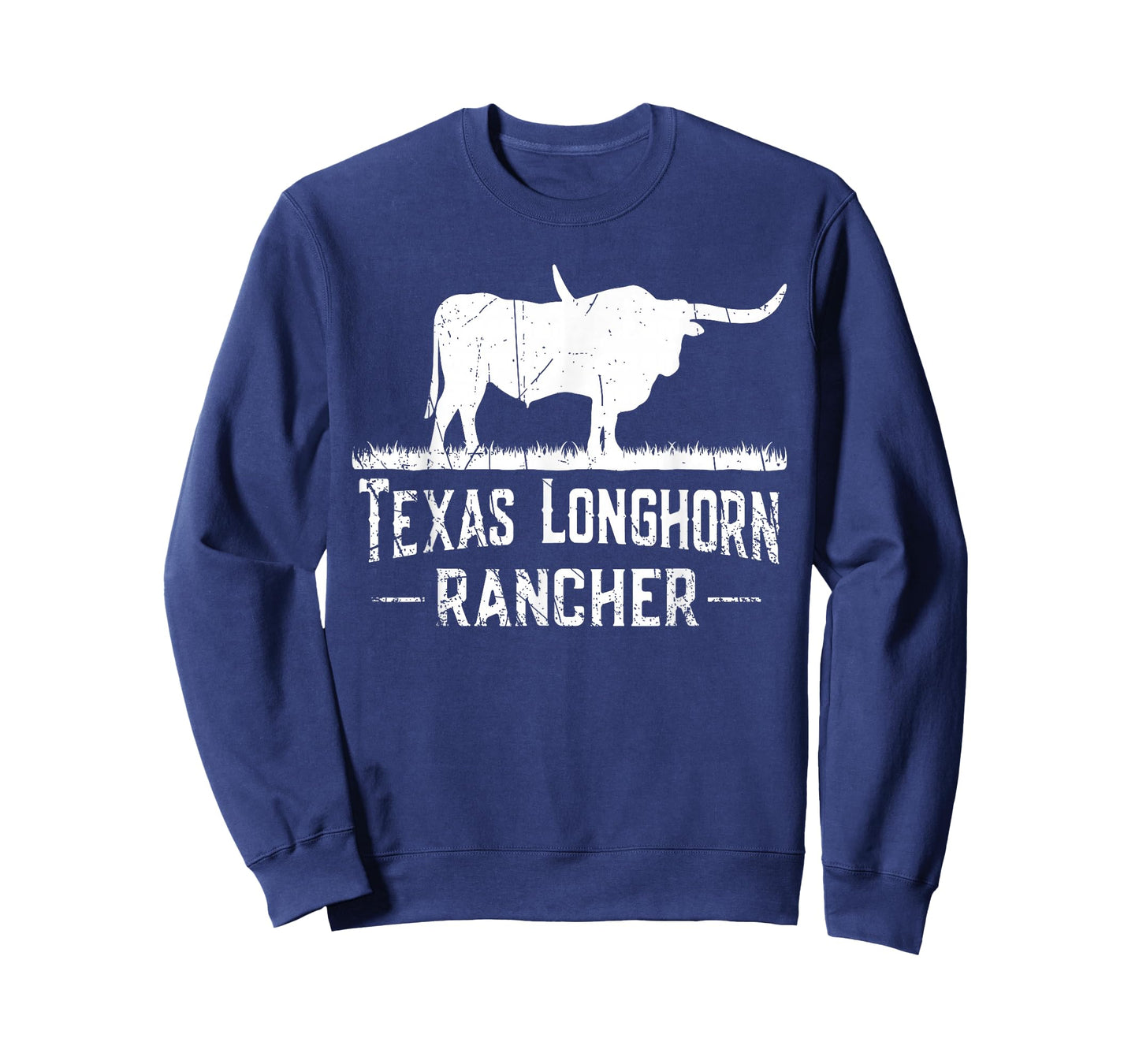 Texas Longhorn Rancher - Longhorn Cow For Cattle Farmer T-Shirt