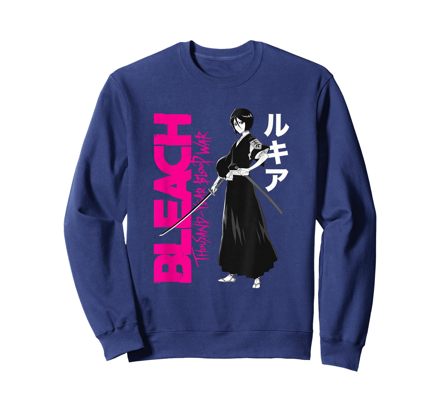 Bleach: Thousand Year Blood War Rukia with Large Logo Anime T-Shirt