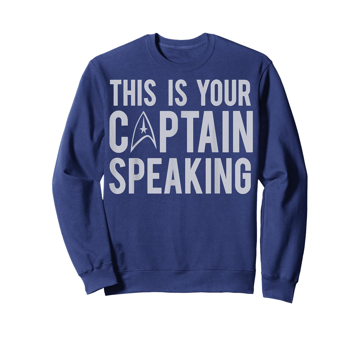 Star Trek This Is Your Captain Speaking Text Poster T-Shirt