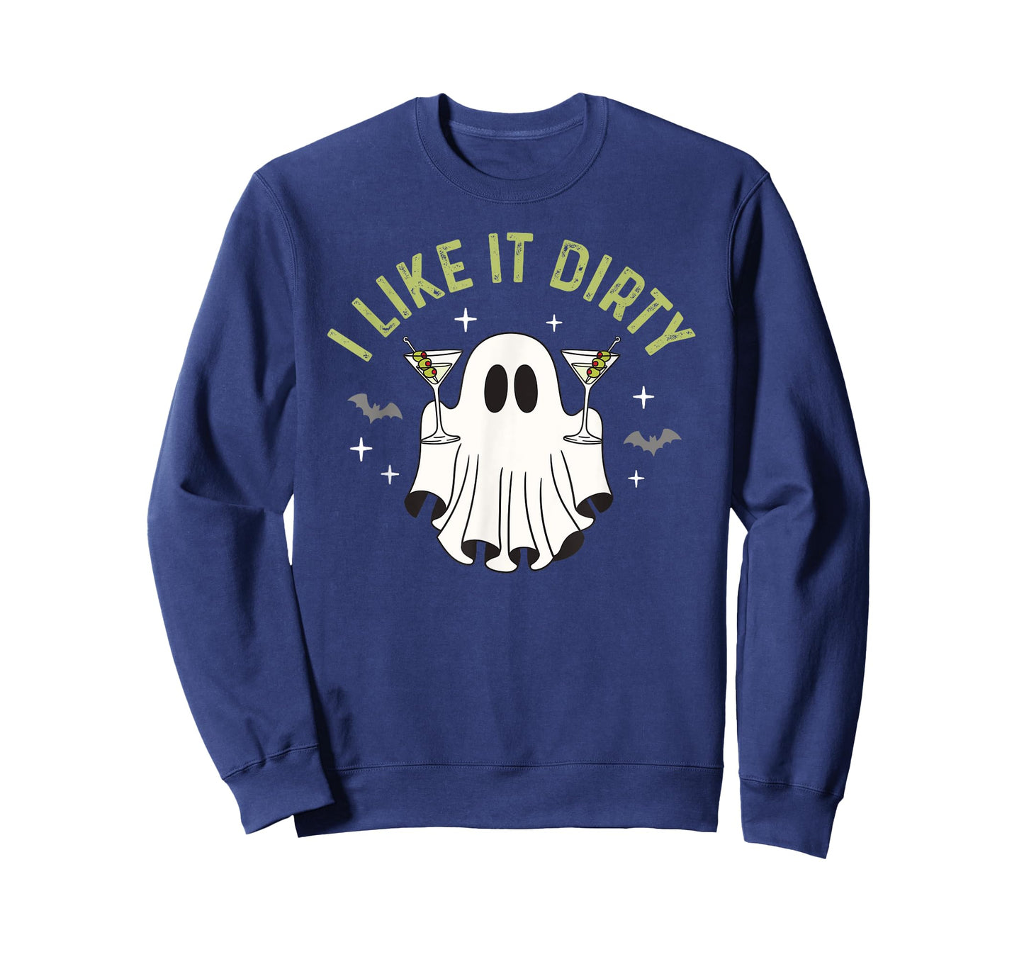 I Like It Dirty Halloween Dirty Martini Ghost T-Shirt