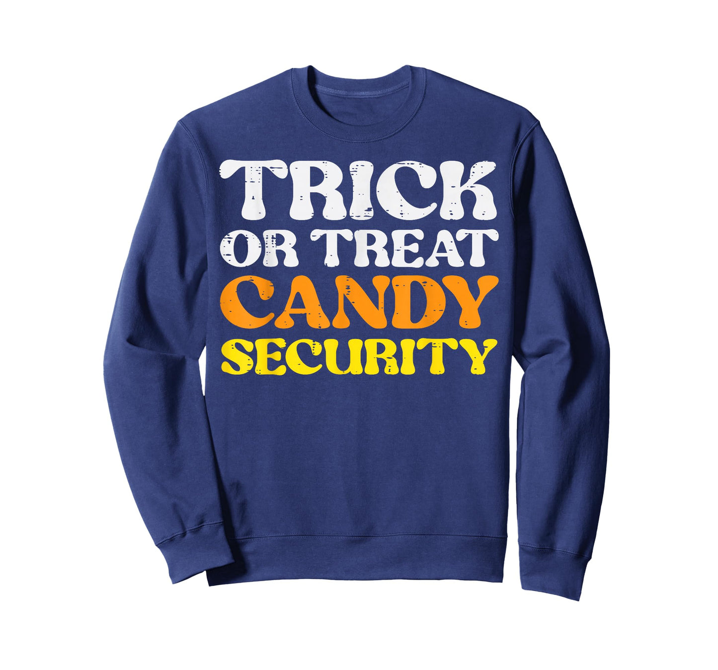 Halloween Trick Treat Candy Security Costume Men Women Kids T-Shirt