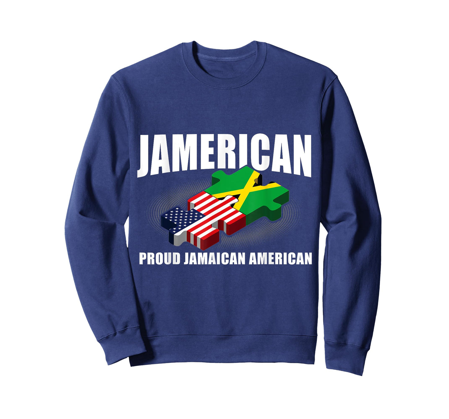 Jamerican proud Jamaican American Flag USA Flag Jamaica T-Shirt for Women Kids Men