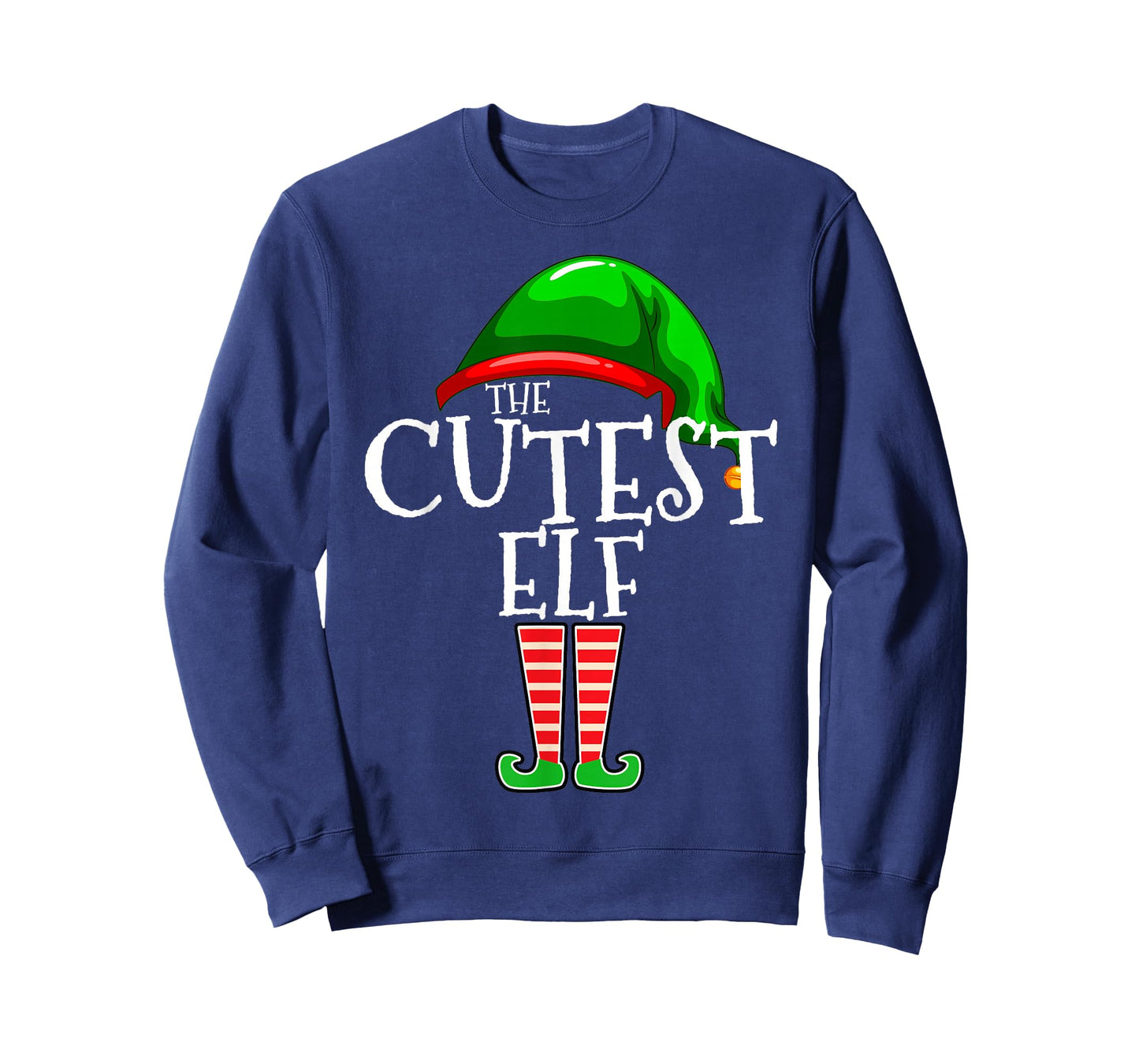 The Cutest Elf Group Matching Family Christmas T-Shirt