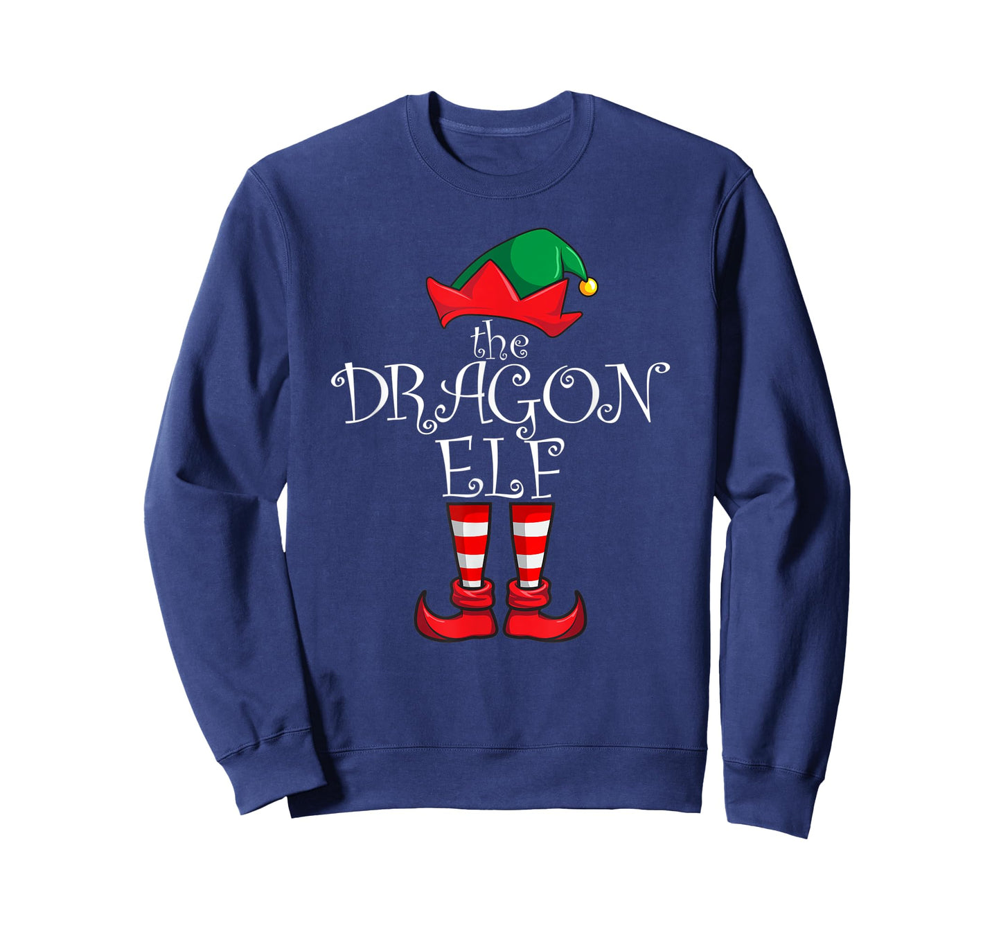 Dragon Elf Matching Family Christmas Party Pajama Dragon Elf T-Shirt
