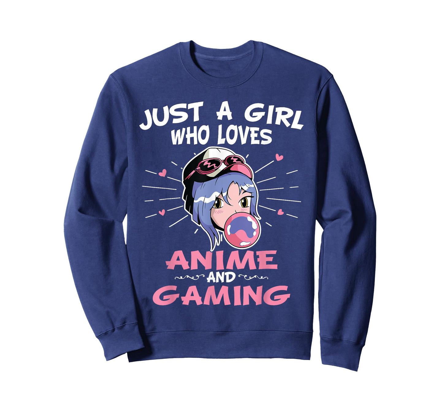 Just A Girl Who Loves Anime And Gaming Manga Animation T-Shirt