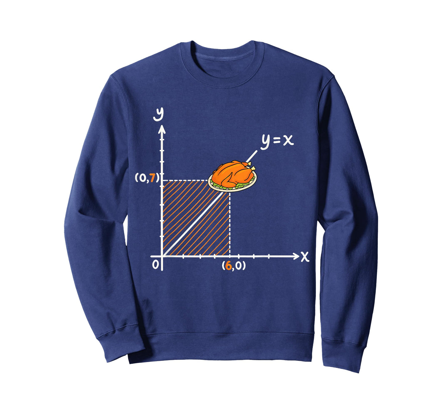 Turkey Algebra Graph Funny 67 Six Seven Math Teacher Student T-Shirt
