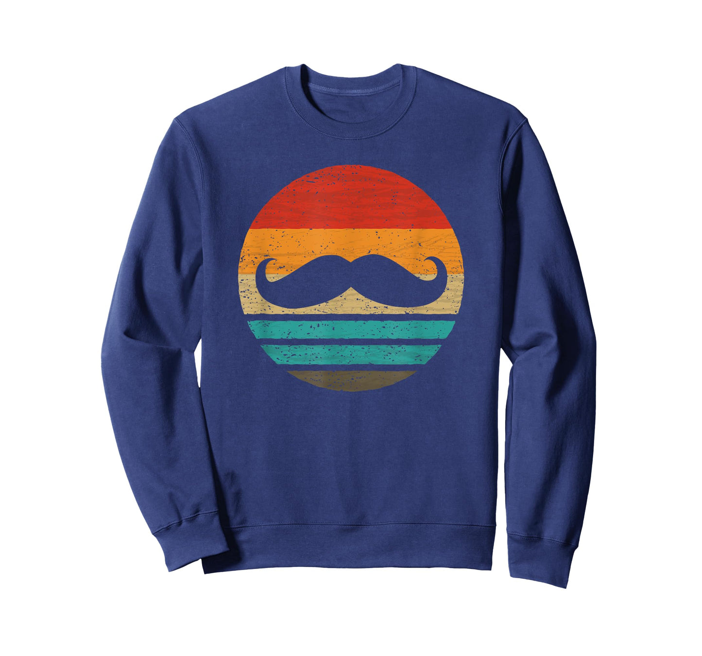 Mustache Retro Style Vintage T-Shirt