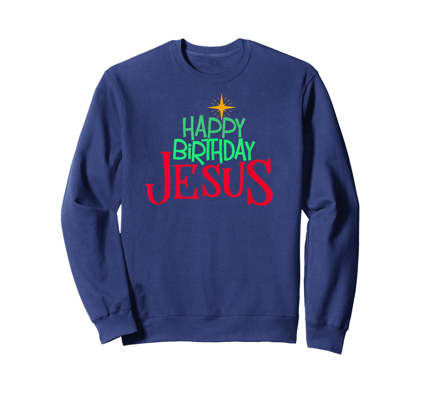 Christian Christmas HAPPY BIRTHDAY JESUS Women Men Kids T-Shirt