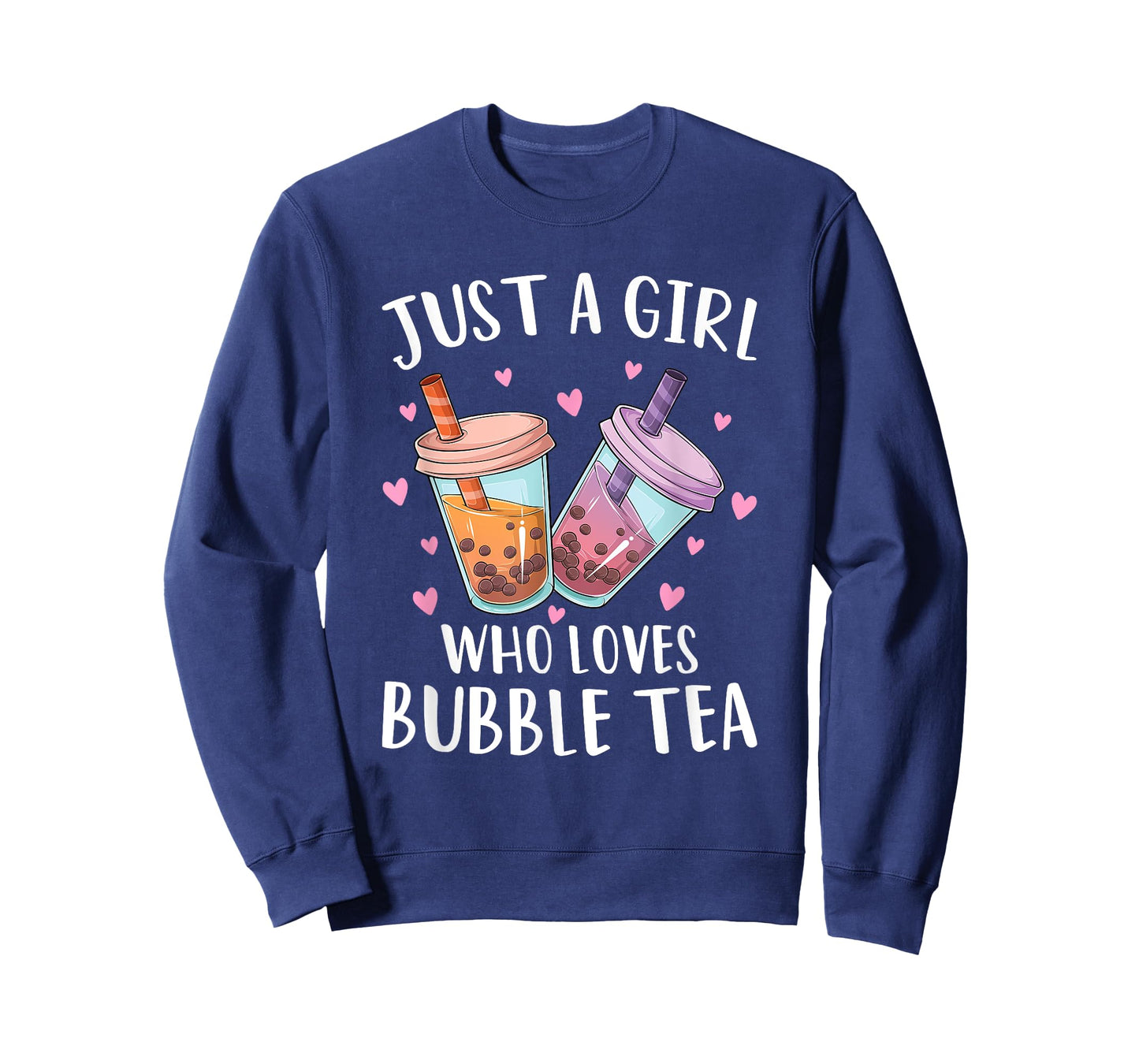 Just A Girl Who Loves Bubble Tea Boba Tea Lovers Teen Girls T-Shirt