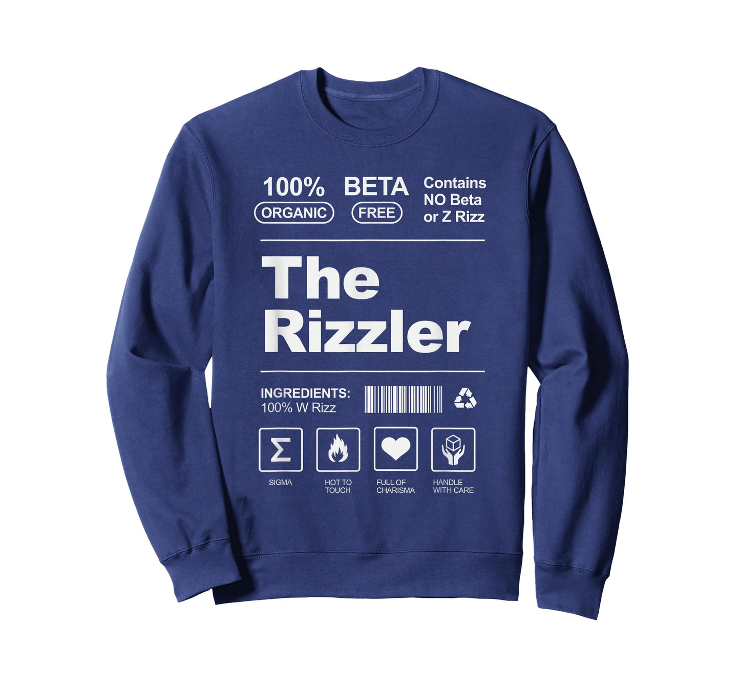 The W Rizzler Package Design For The Rizz God T-Shirt
