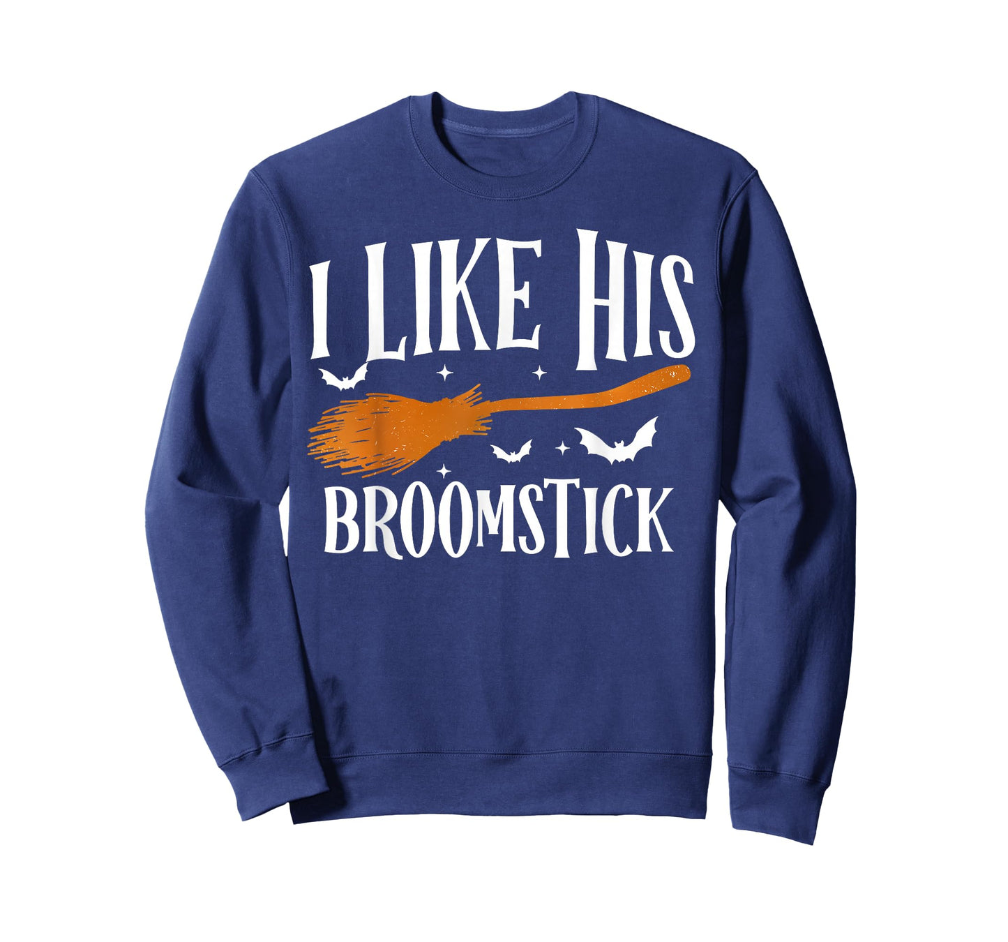 I Like Her Pumpkins I Like His Broomstick Halloween Couples T-Shirt