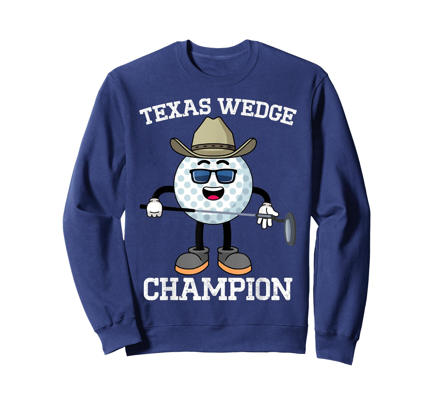 Golf Putter Texas Wedge Golf Club Texas Cowboy Country Club T-Shirt