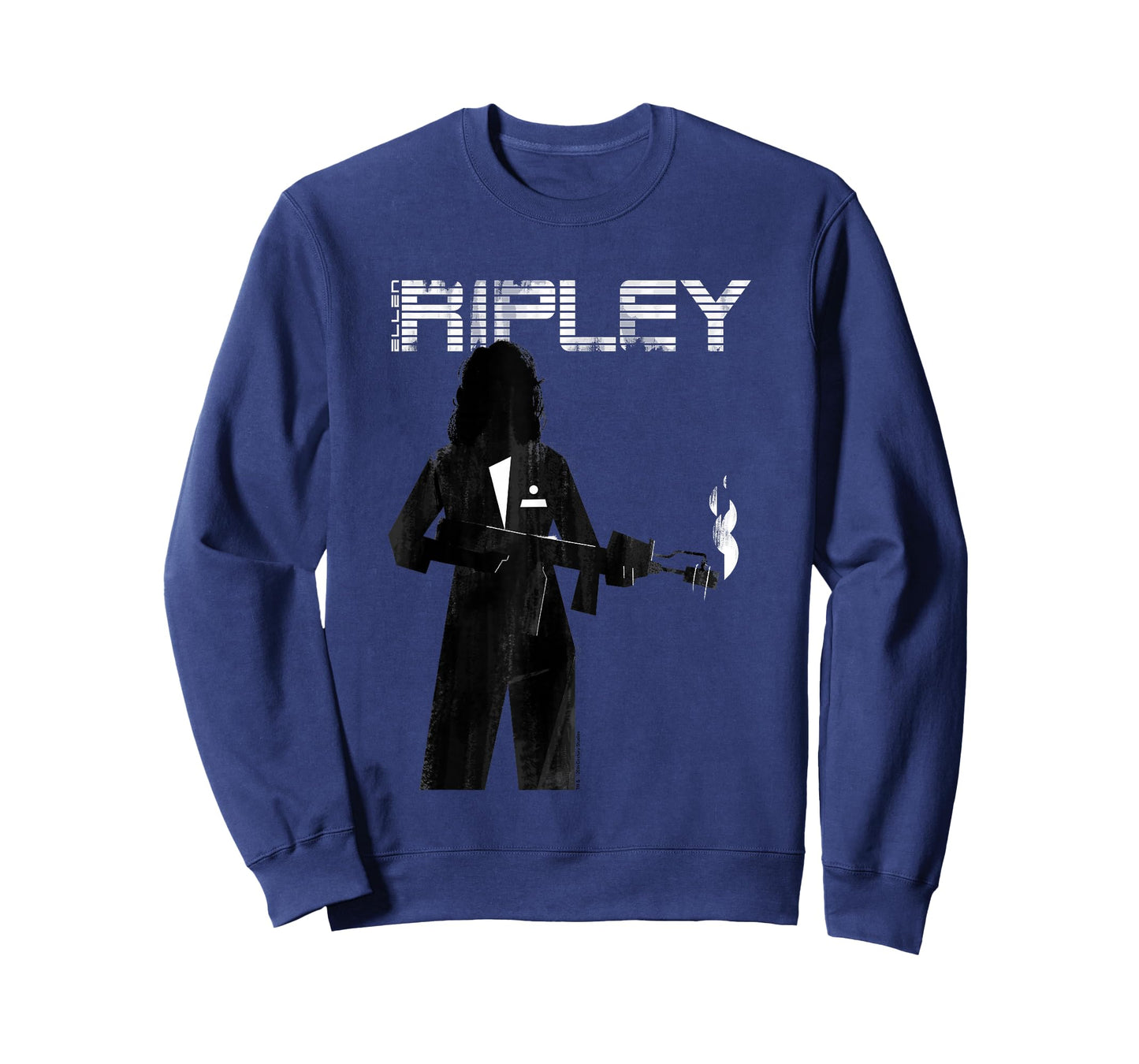 Aliens Iconic Strong Ellen Ripley Retro Silhouette Portrait T-Shirt