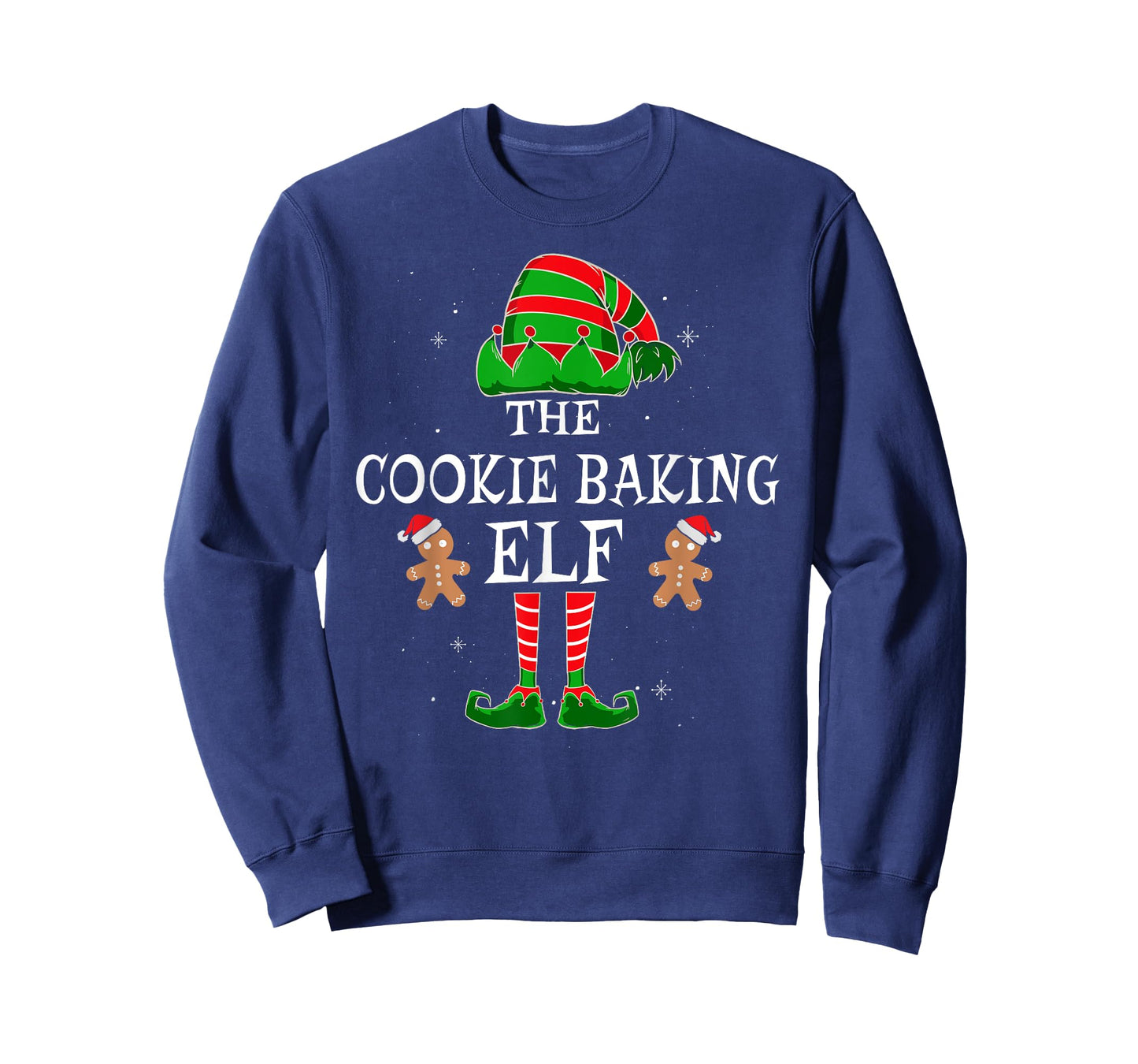 The Cookie Baking Elf Group Matching Family Christmas Funny T-Shirt