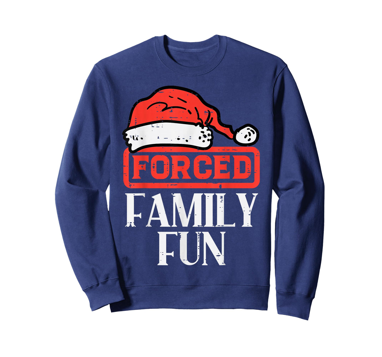 Christmas Forced Family Fun Funny Xmas Sarcastic Men Women T-Shirt
